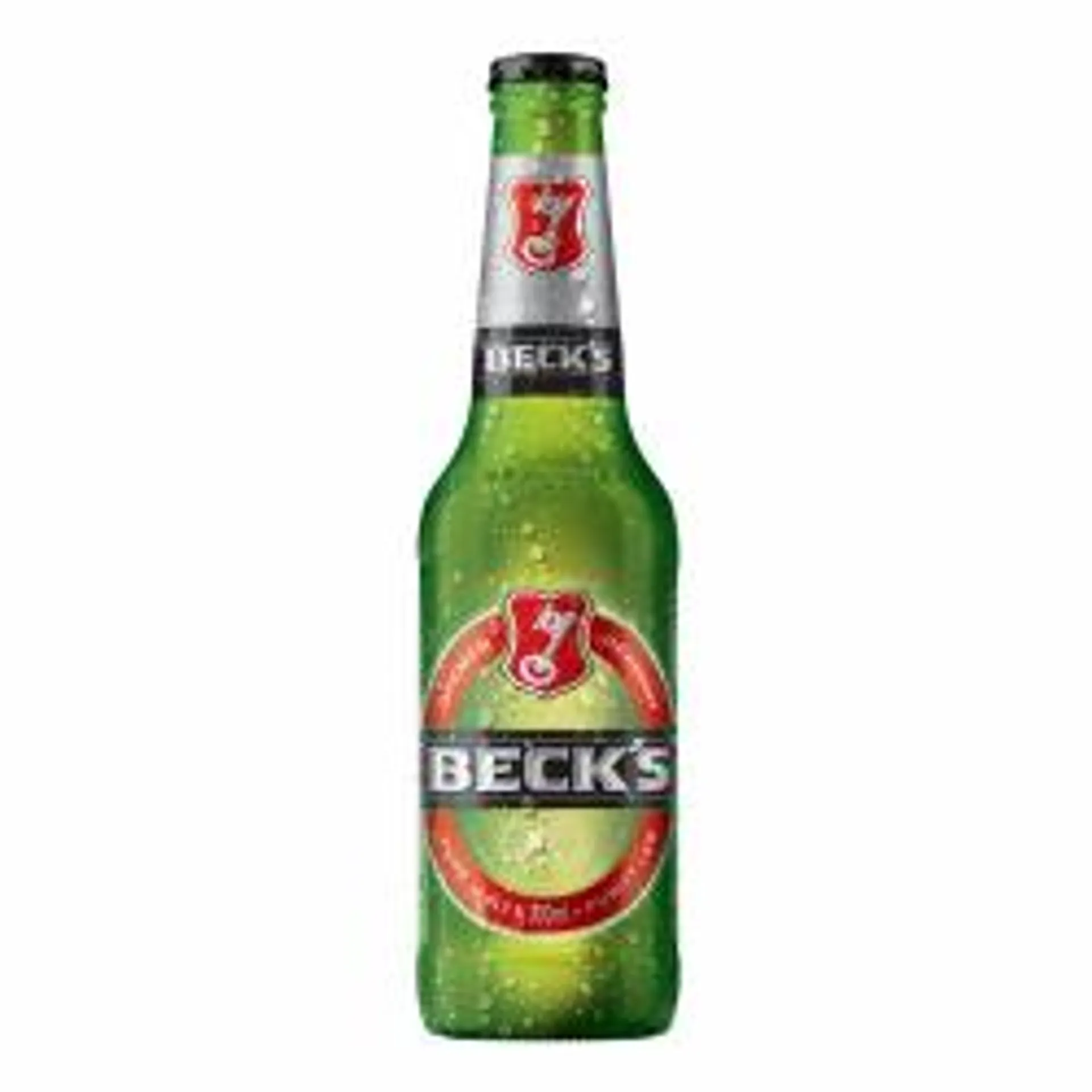 Cerveja German Lager Puro Malte Beck`s Garrafa 330ml