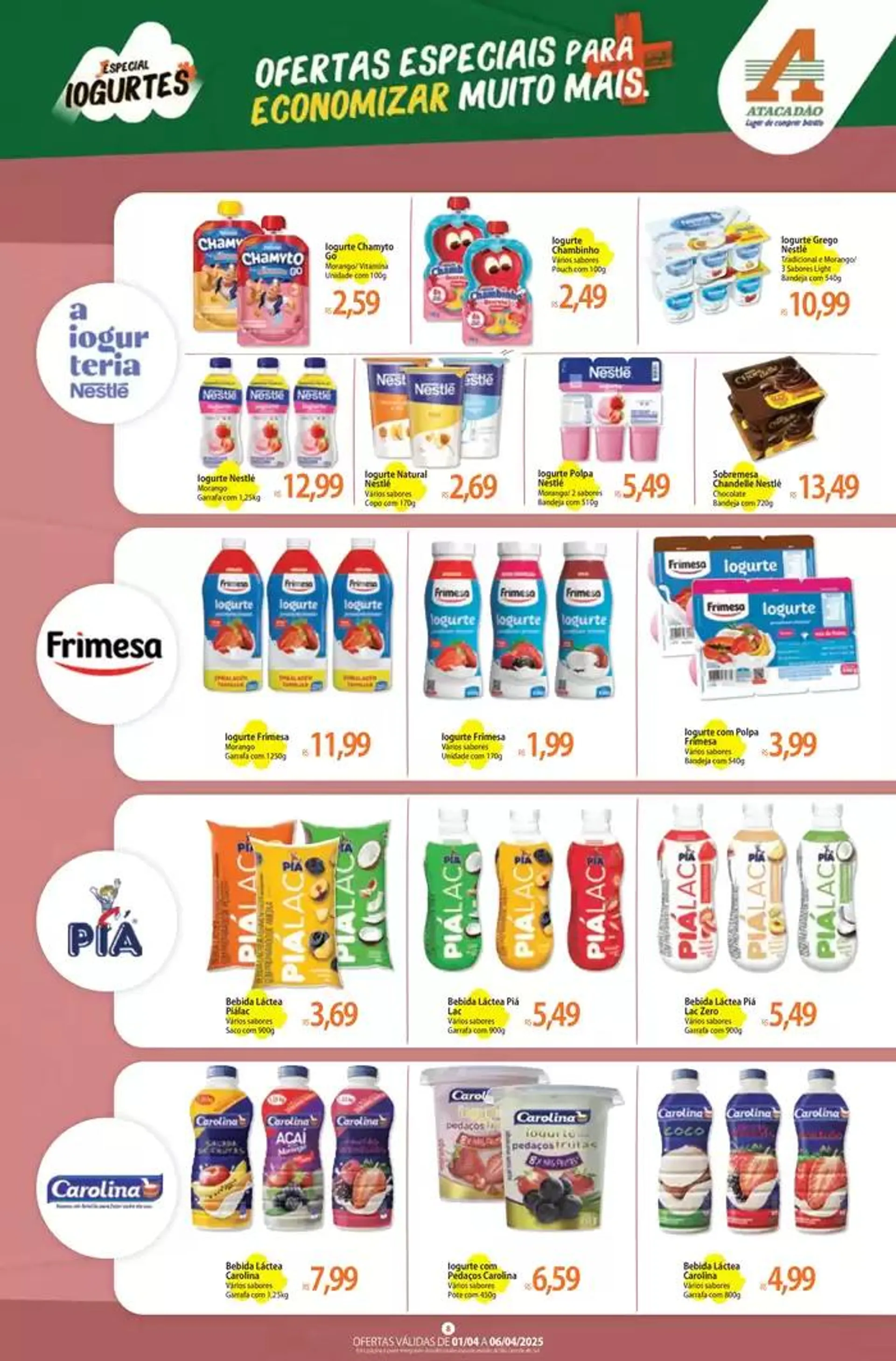 Encarte de Descontos e promoções 1 de abril até 6 de abril 2025 - Pagina 8