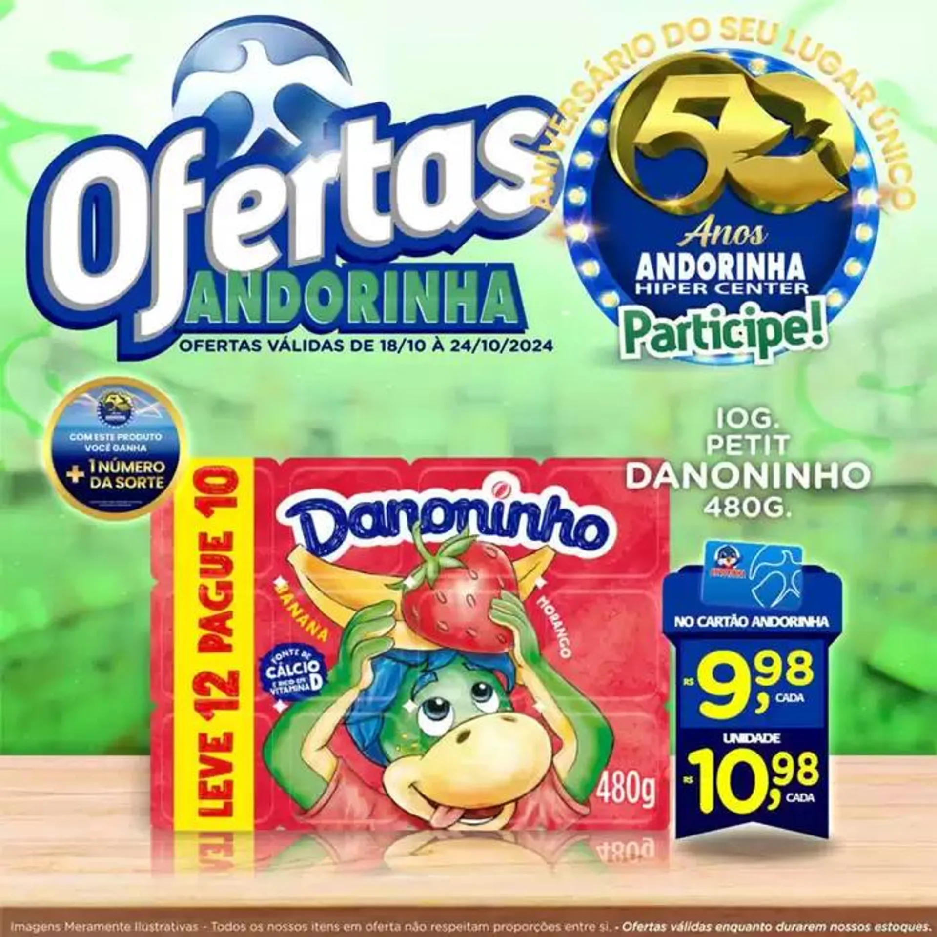 Encarte de Andorinha Hipermercado OFERTAS 18 de outubro até 24 de outubro 2024 - Pagina 30