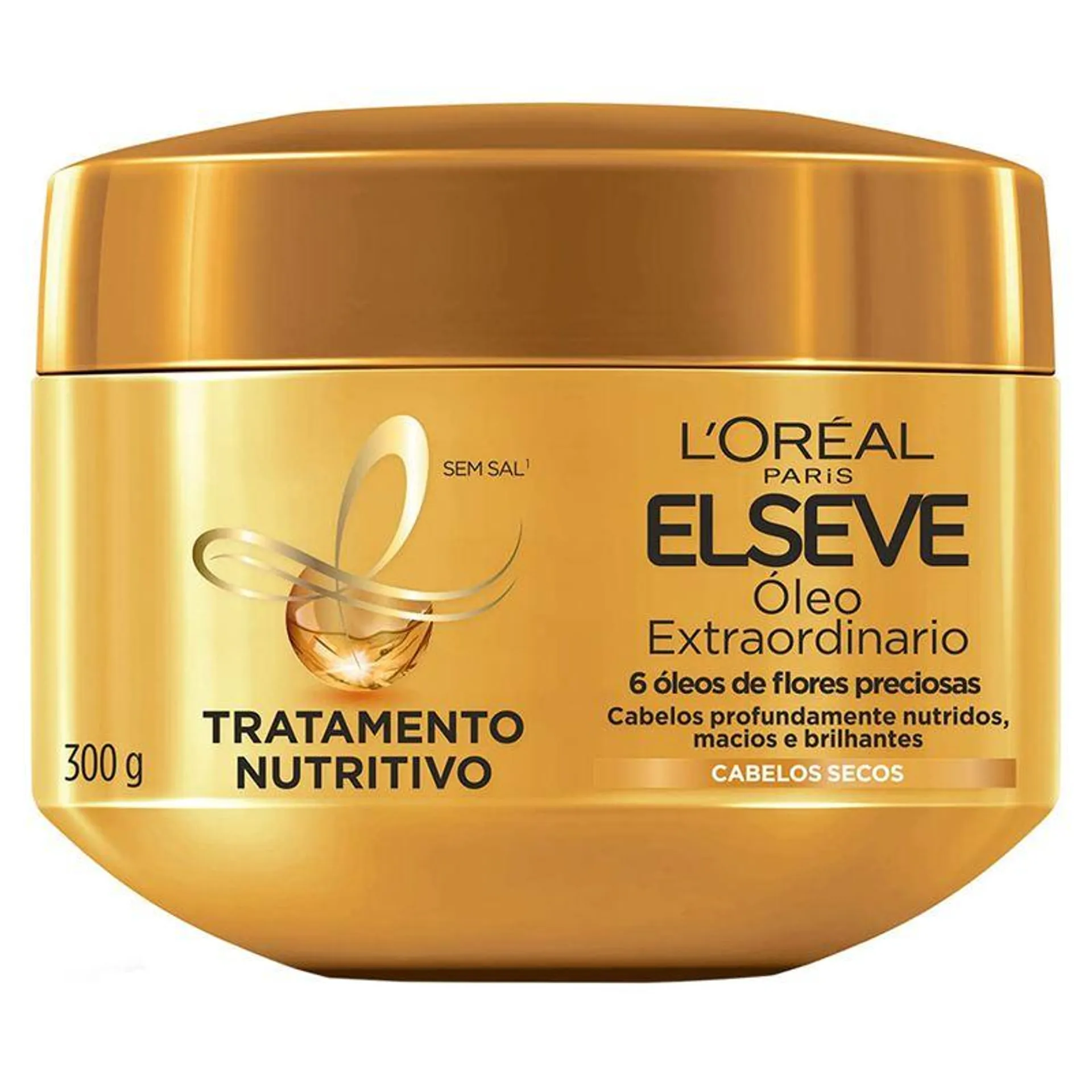 Creme para Tratamento Elseve Óleo Extraordinário Nutrição Intensa 300g