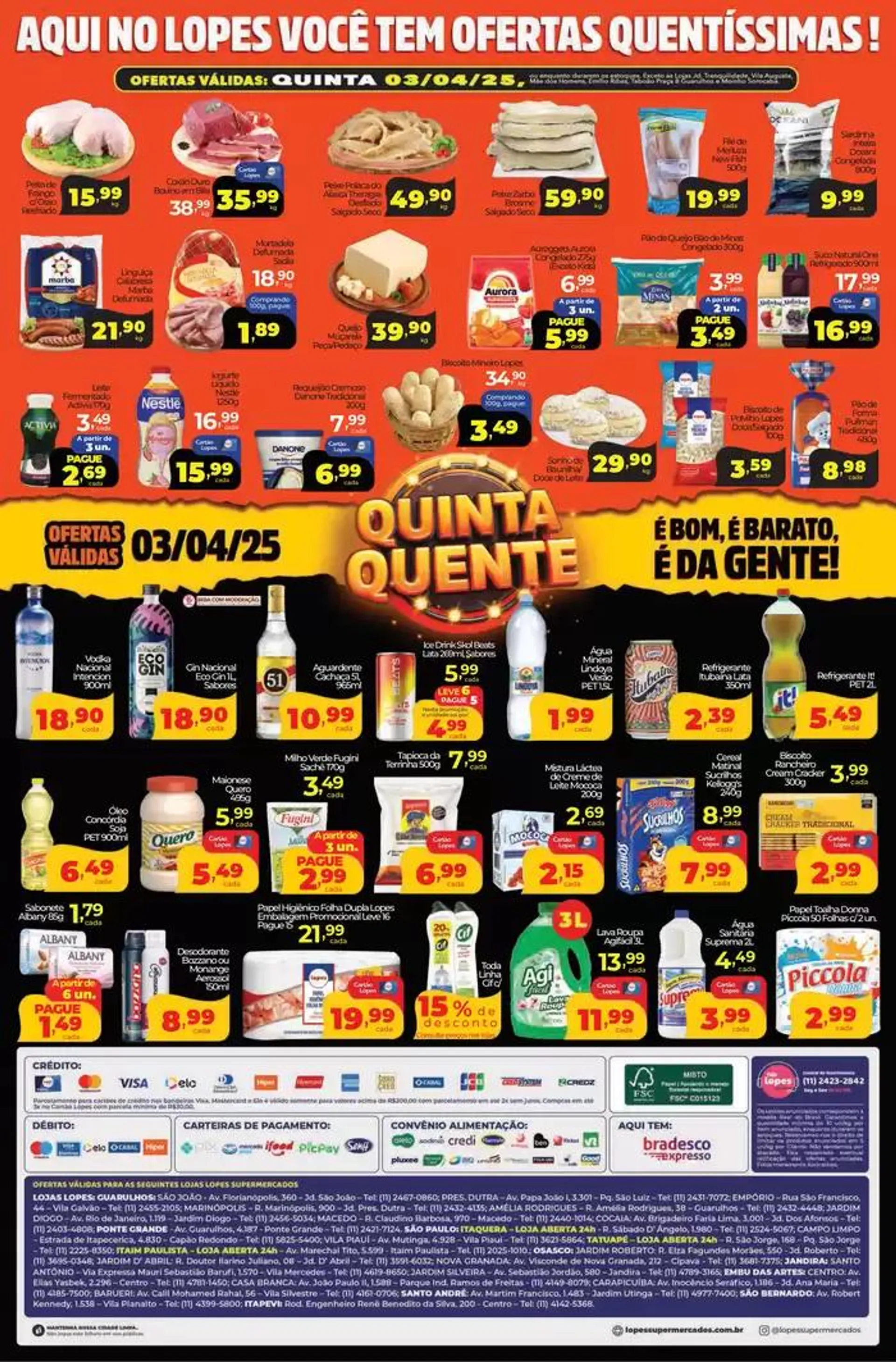 Encarte de SUPER FEIRÃO REDE 1 de abril até 3 de abril 2025 - Pagina 2