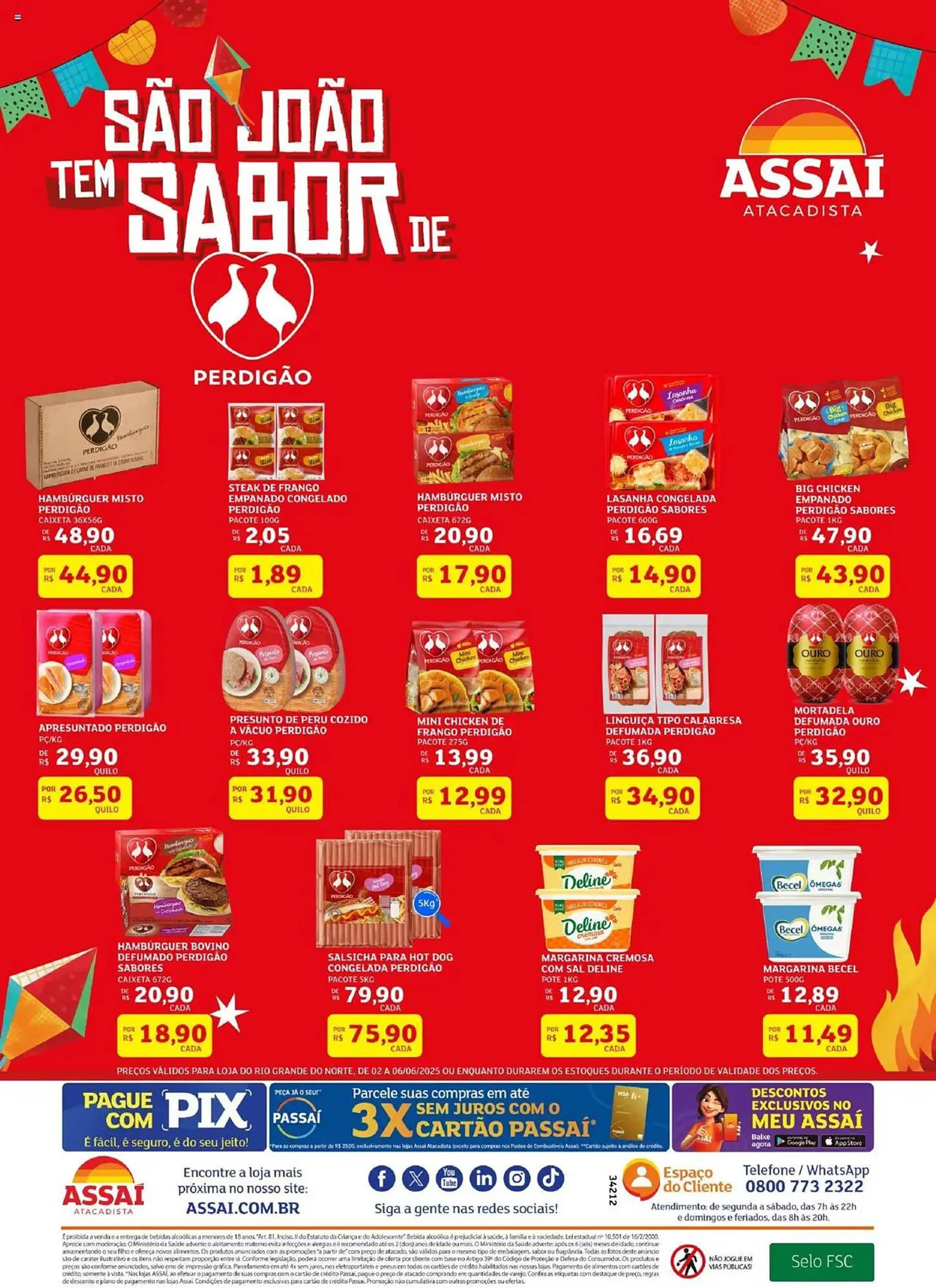 Encarte de Catálogo Assaí Atacadista 2 de junho até 6 de junho 2025 - Pagina 2