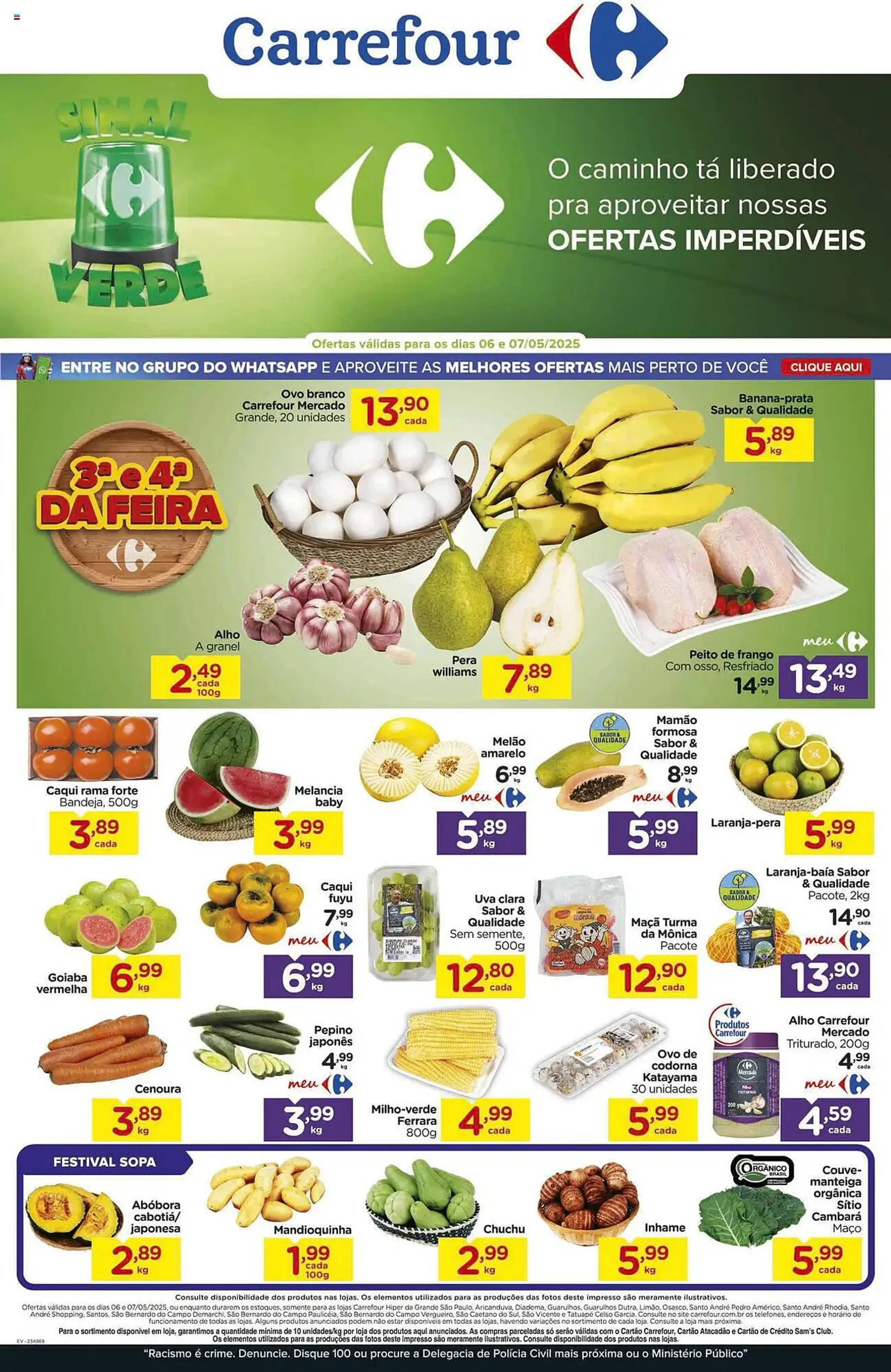 Encarte de Catálogo Carrefour 6 de maio até 7 de maio 2025 - Pagina 1