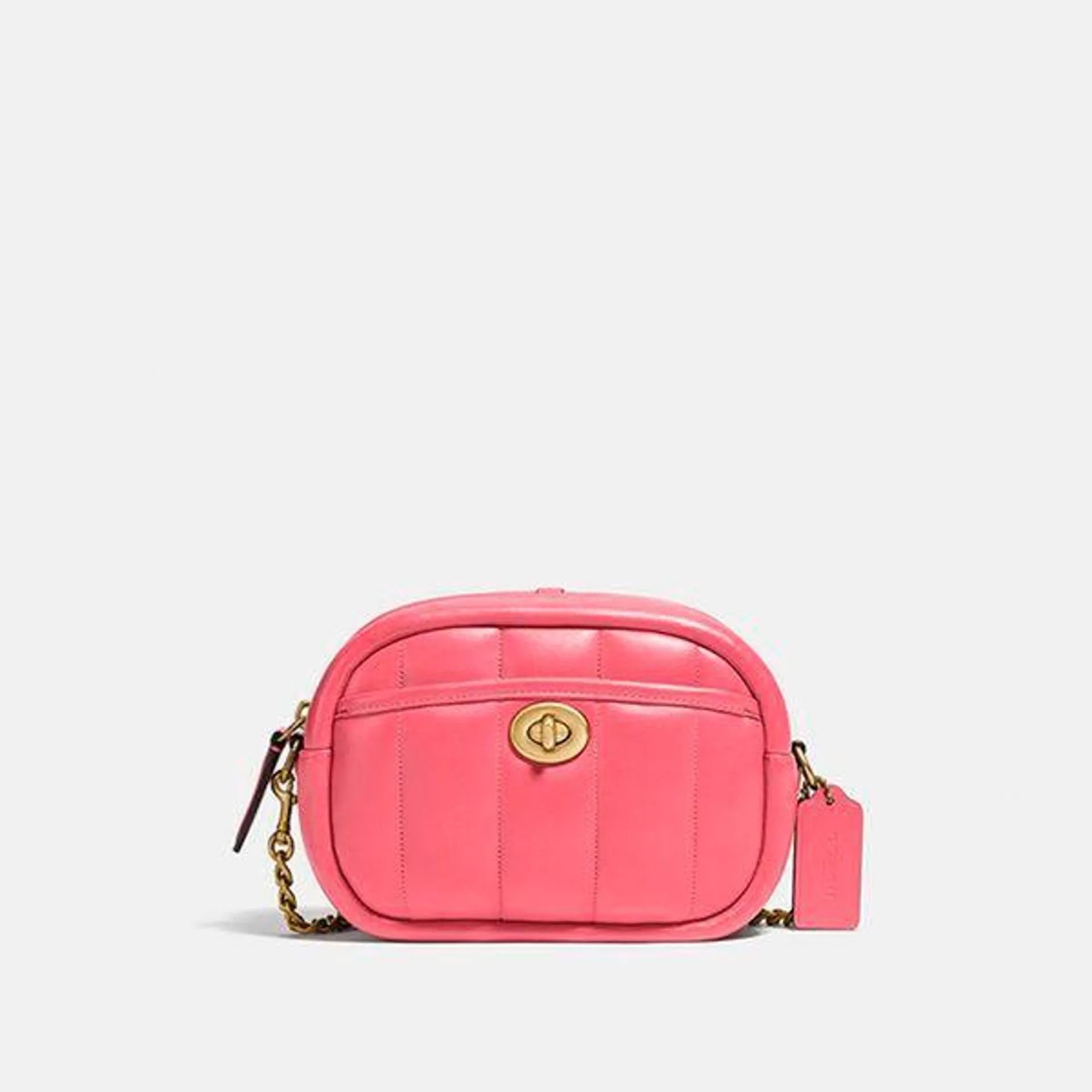 Bolsa Camera Bag Quilties Coach - Rosa