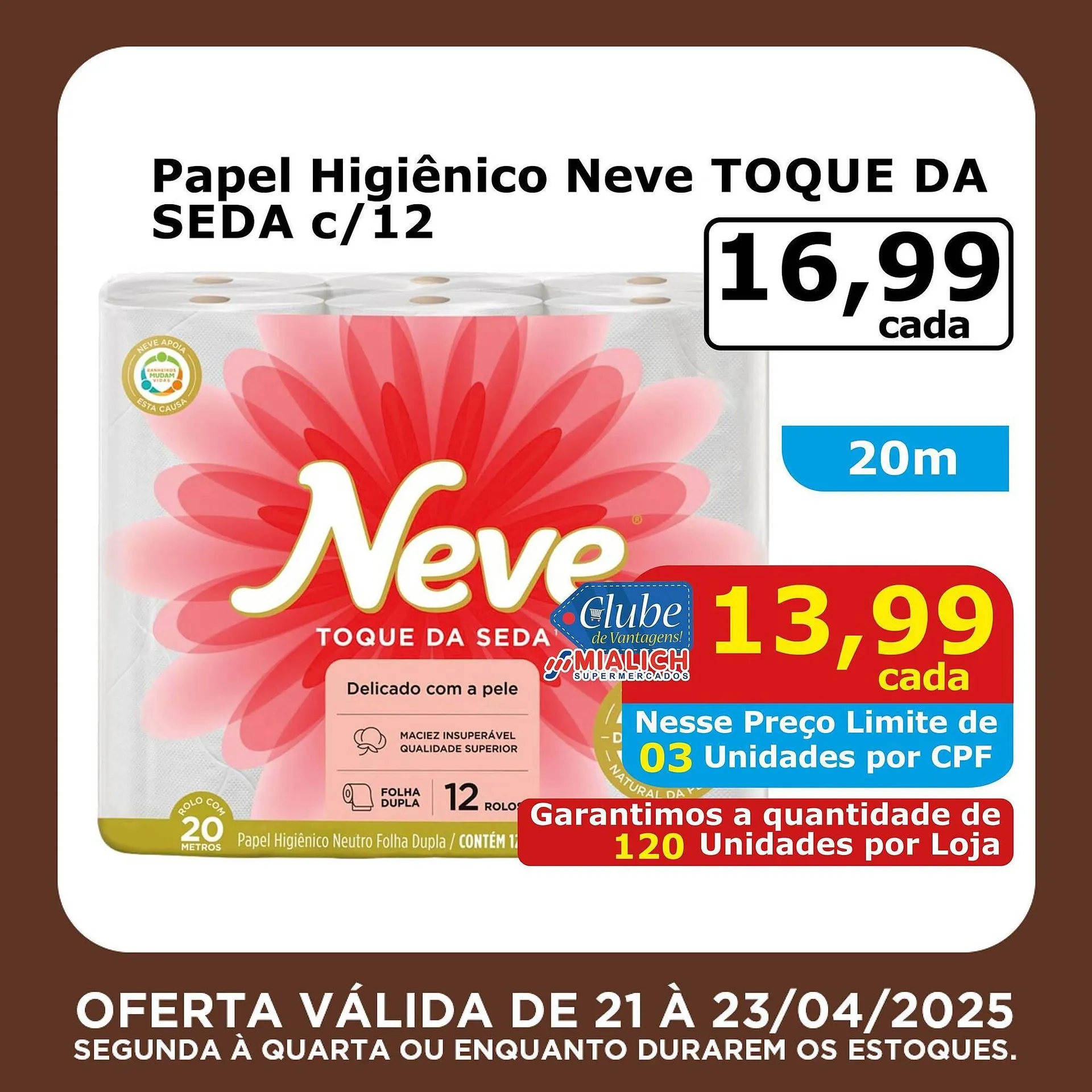 Encarte de Catálogo Mialich Supermercados 21 de abril até 23 de abril 2025 - Pagina 2