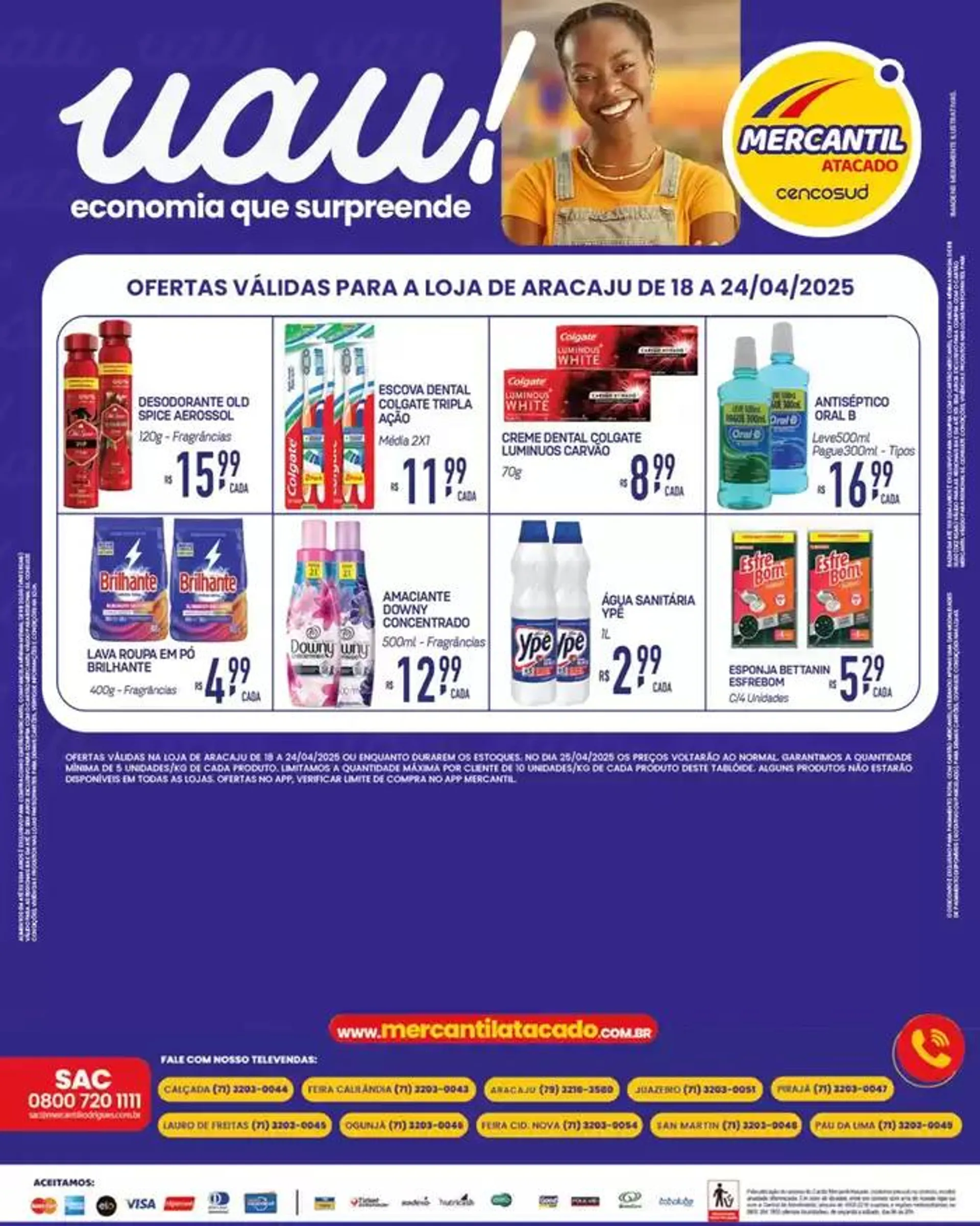 Encarte de Uau economia Que Surpreende 18 de abril até 24 de abril 2025 - Pagina 3