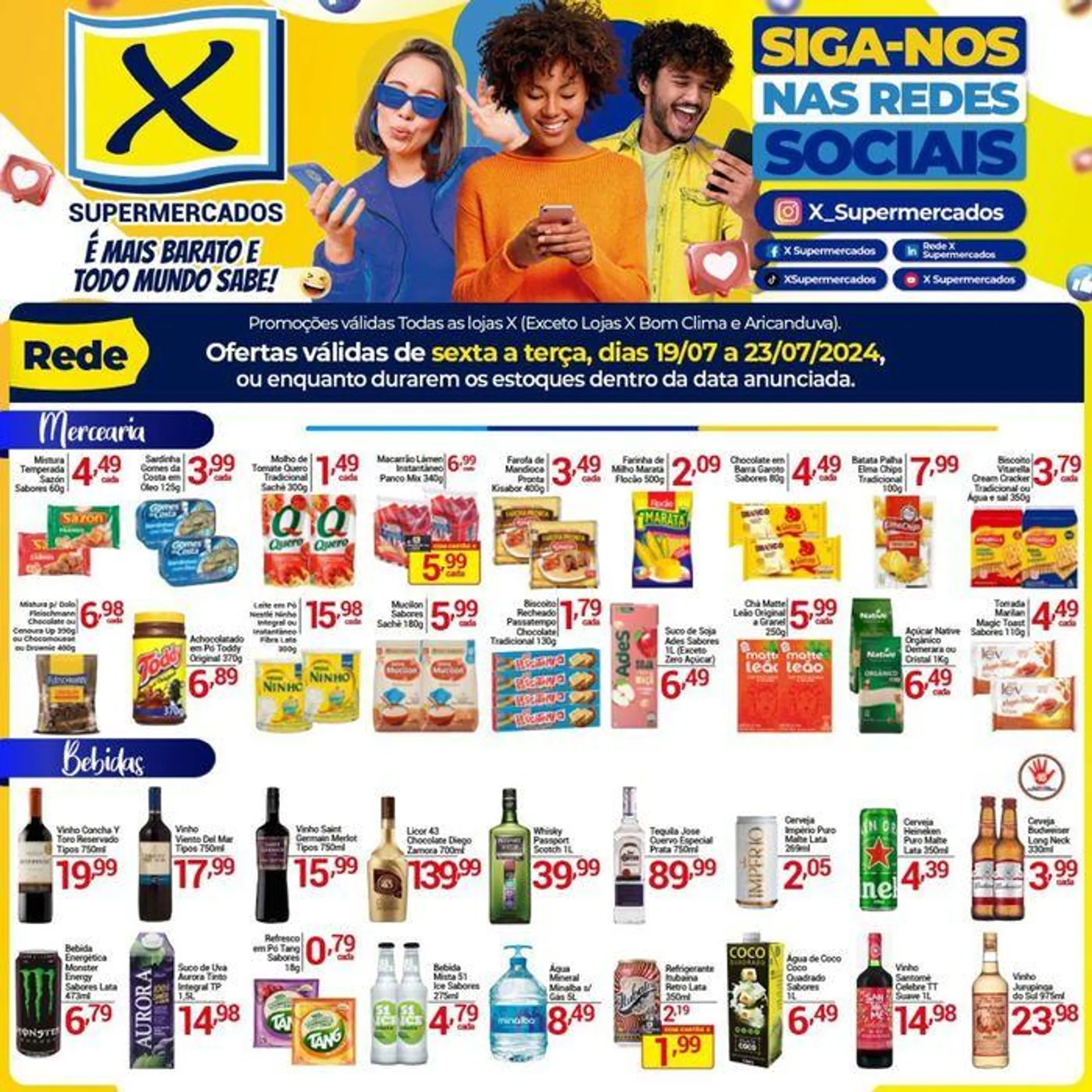 Encarte de Encarte X Supermercados 19 de julho até 23 de julho 2024 - Pagina 8