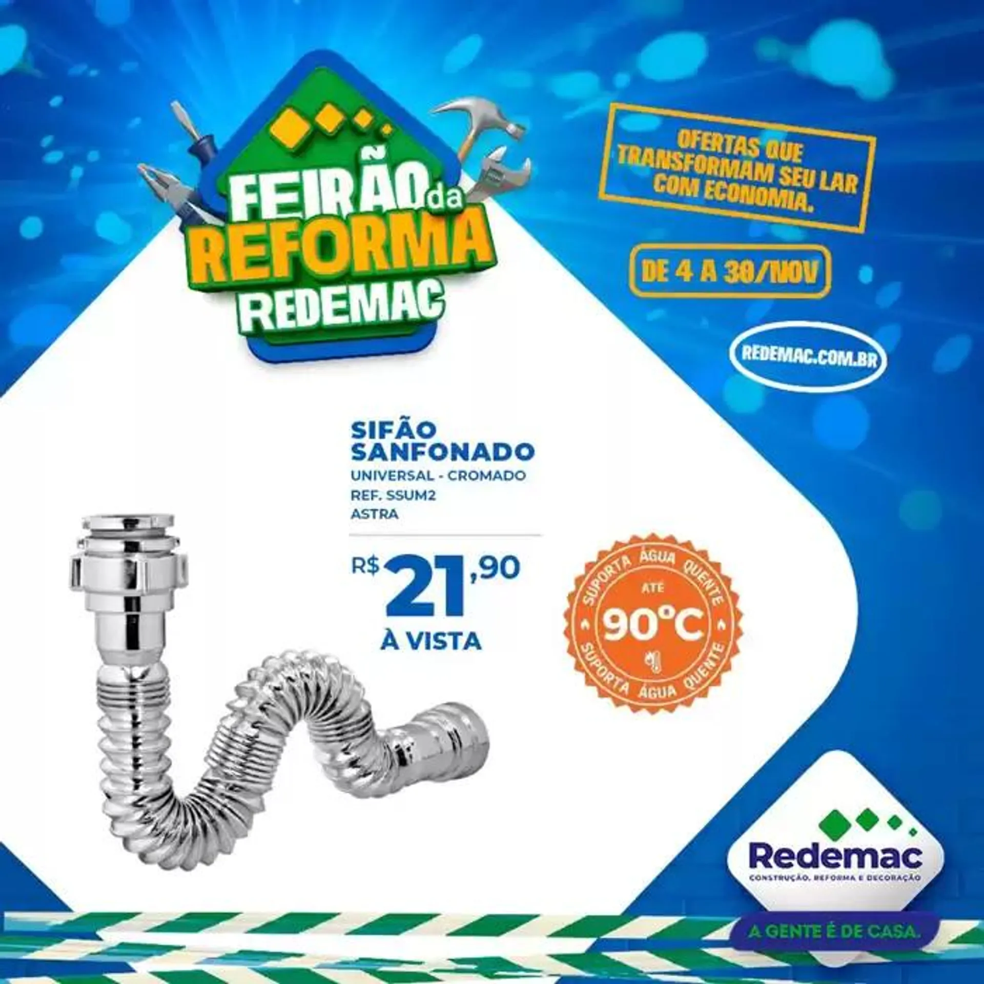 Encarte de Feirão Da Reforma Redemac 5 de novembro até 30 de novembro 2024 - Pagina 4