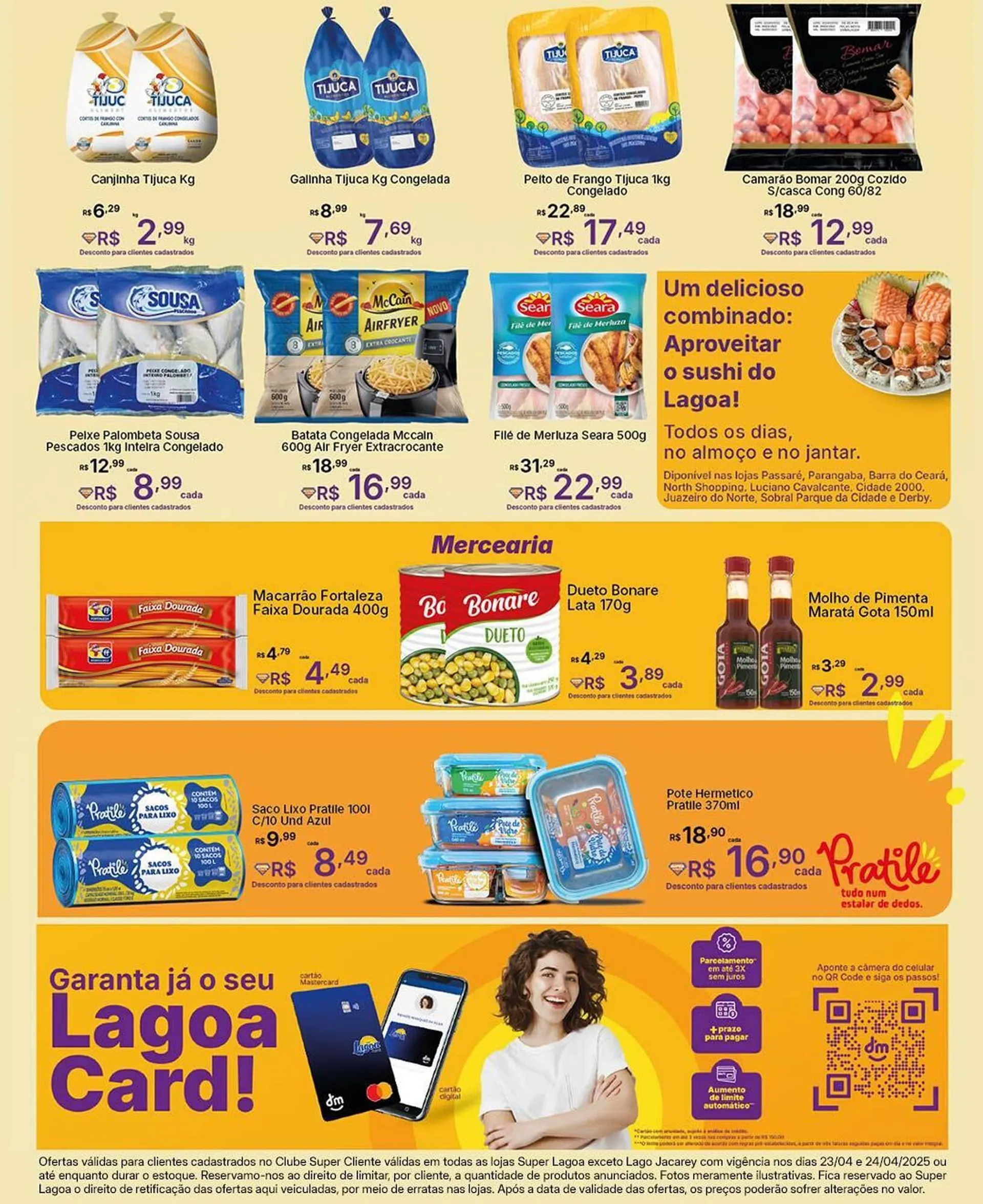 Encarte de Catálogo Super Lagoa 23 de abril até 24 de abril 2025 - Pagina 3