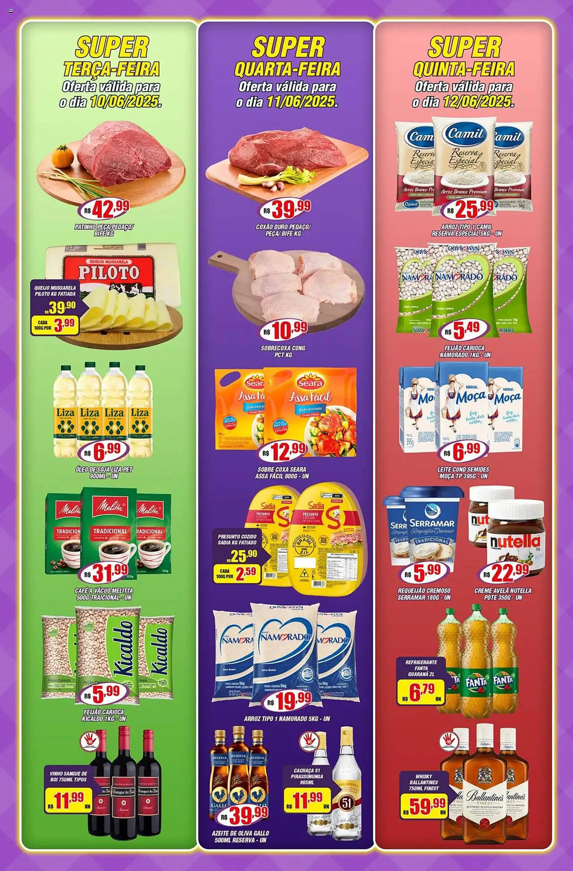 Encarte de Catálogo Violeta Supermercados 10 de junho até 13 de junho 2025 - Pagina 2