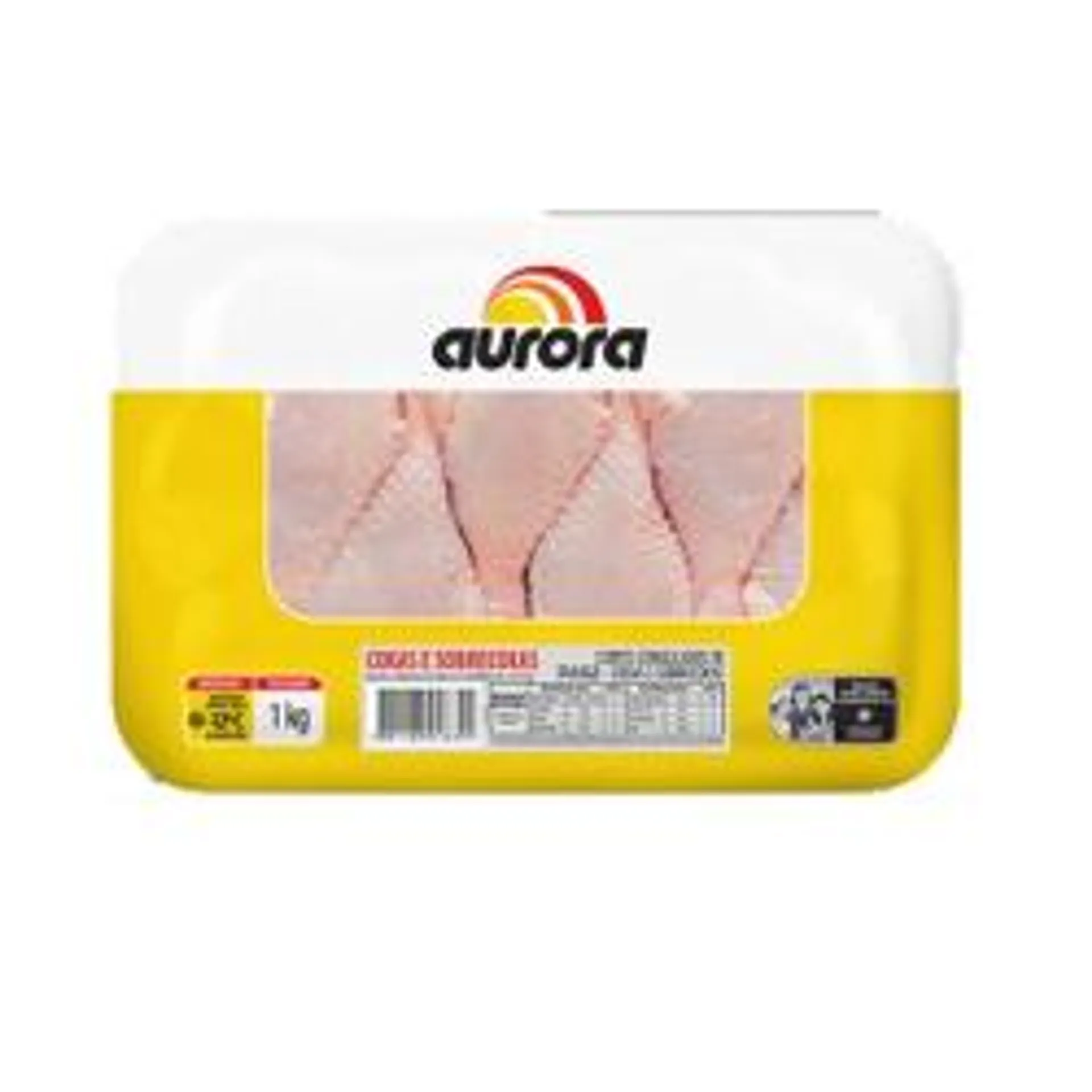 Coxa/sobre Frango Aurora 1kg