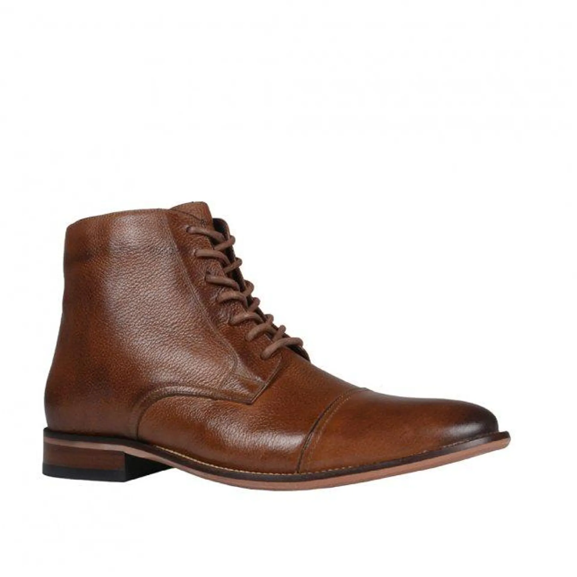 Bota Masculina Caramelo Couro