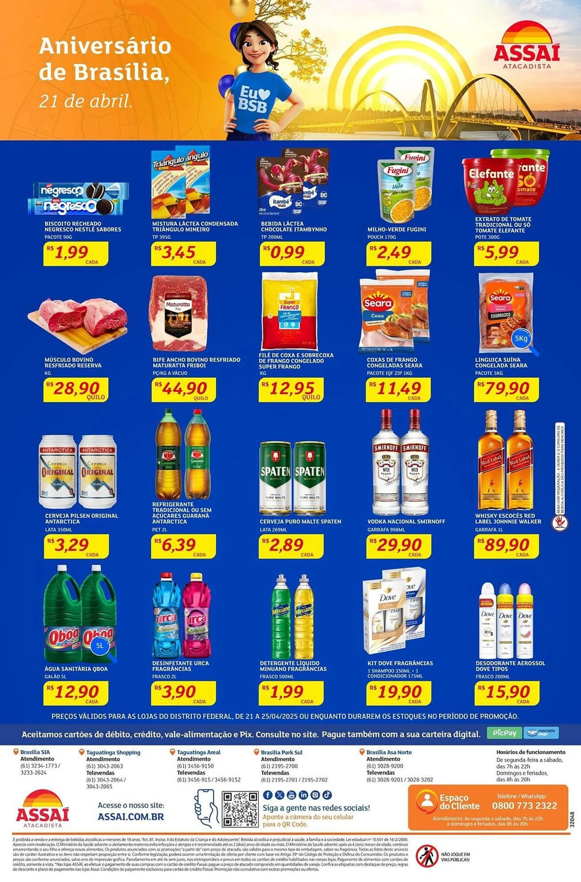 Encarte de Catálogo Assaí Atacadista 22 de abril até 25 de abril 2025 - Pagina 2