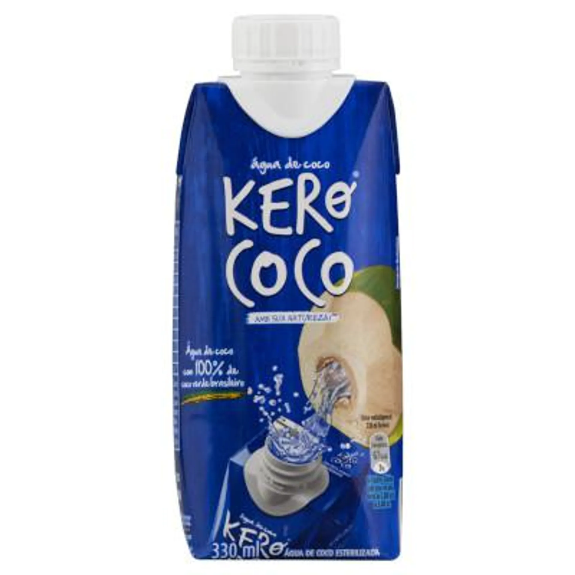Água de Coco tetra pak 330ml - Kero Coco