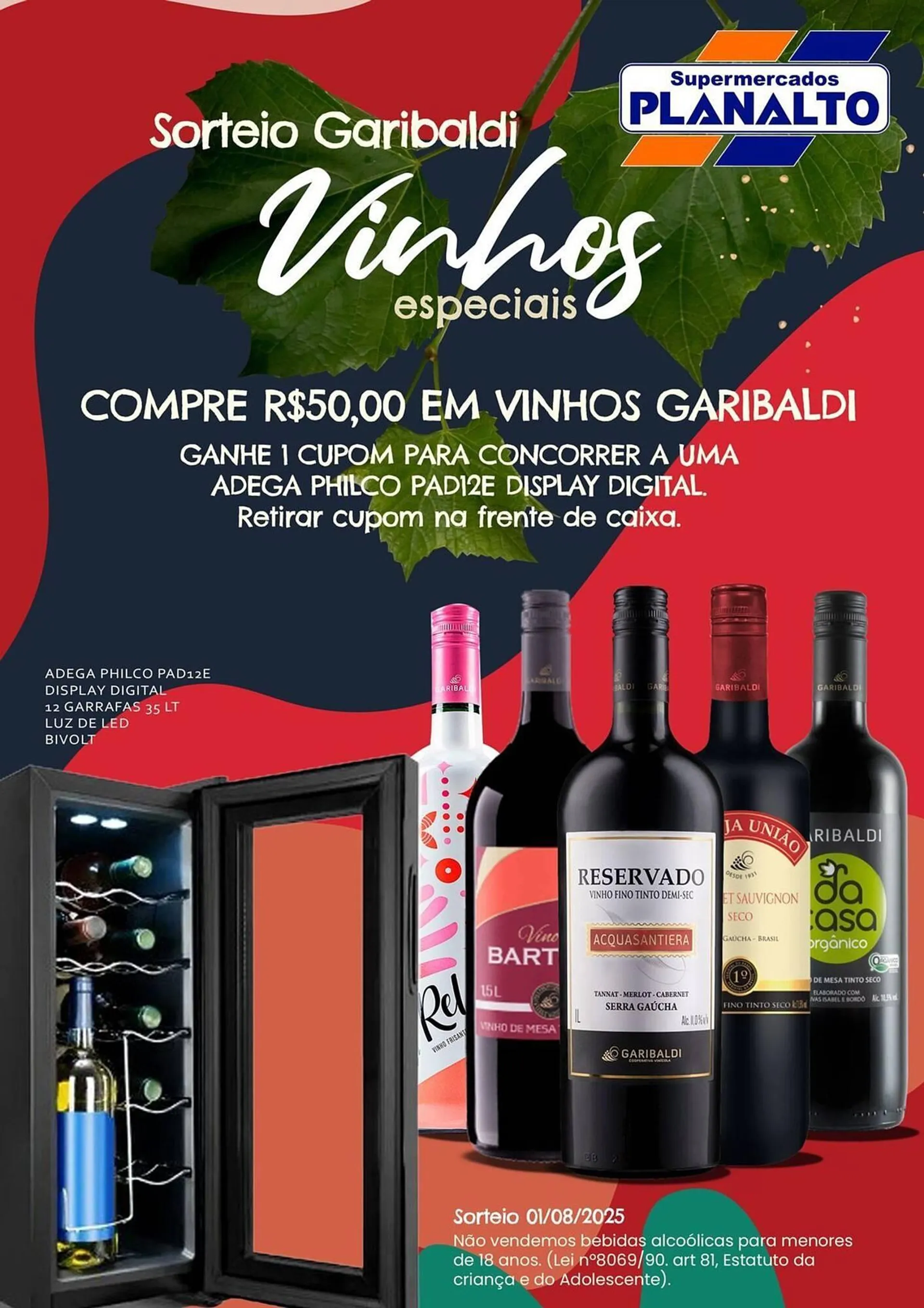 Encarte de Catálogo Supermercados Planalto 1 de agosto até 1 de agosto 2025 - Pagina 1