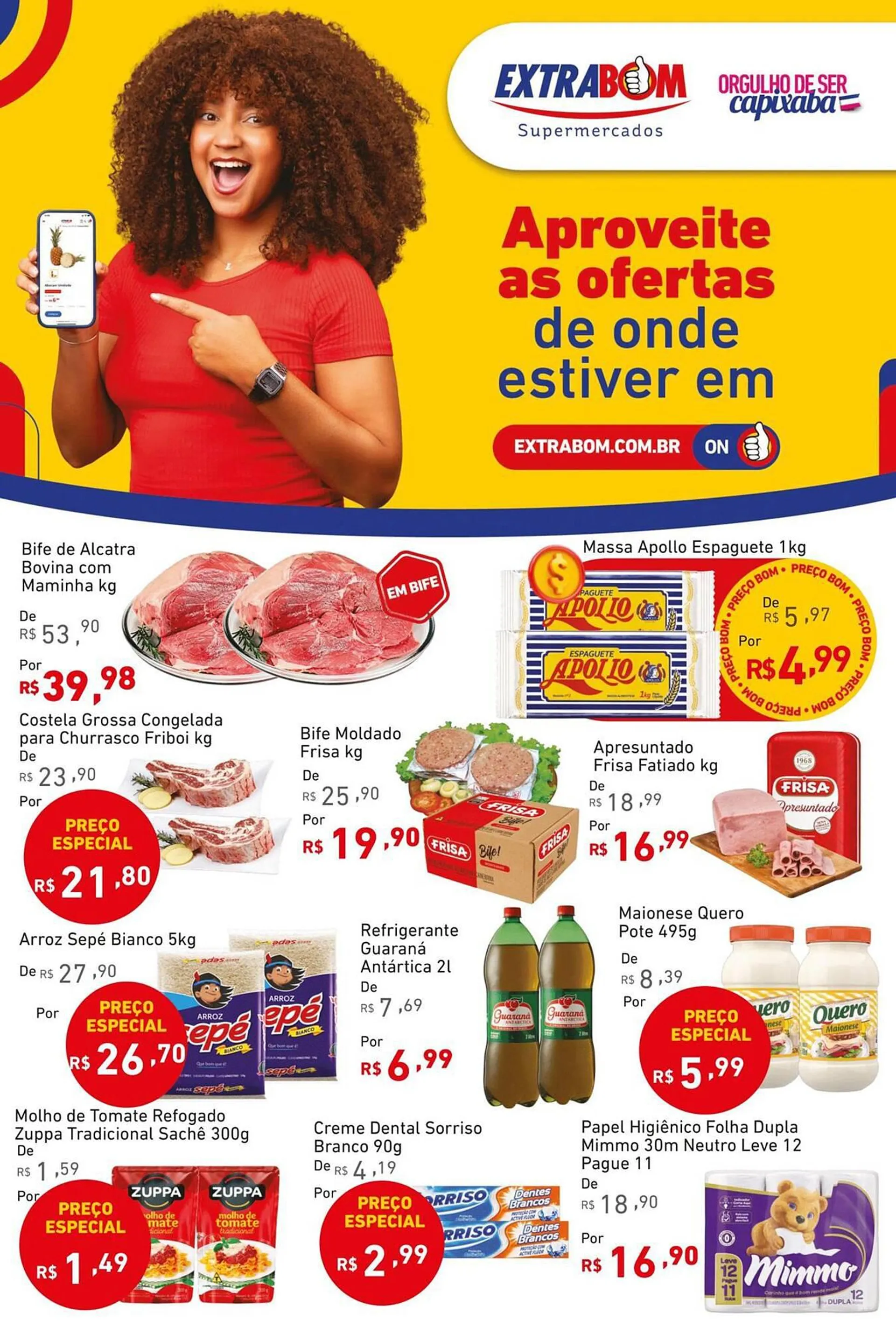 Encarte de Catálogo Extrabom Supermercados 23 de fevereiro até 28 de fevereiro 2024 - Pagina 