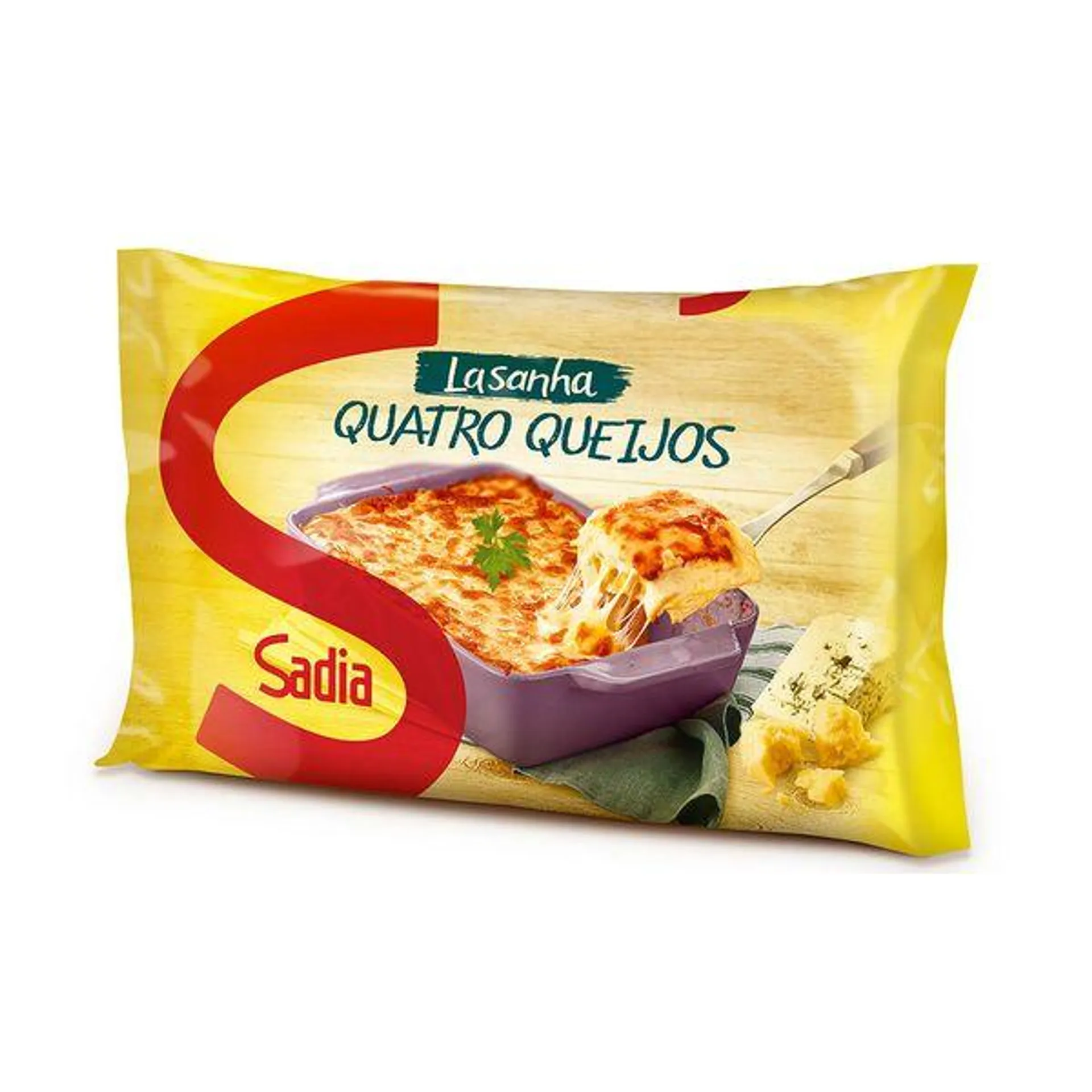 Lasanha Sadia Quatro Queijos 350g