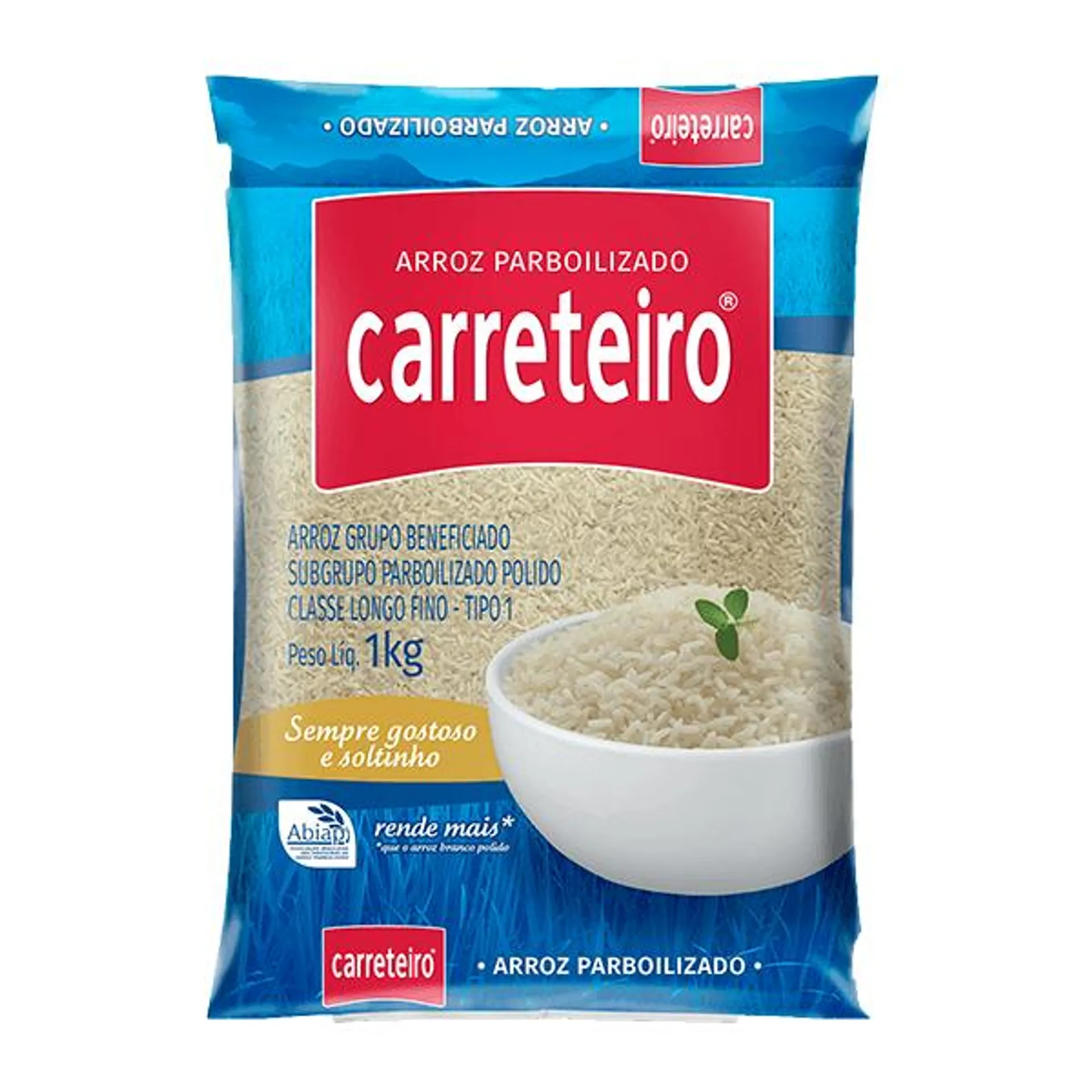 Arroz Carreteiro Parboilizado 1KG