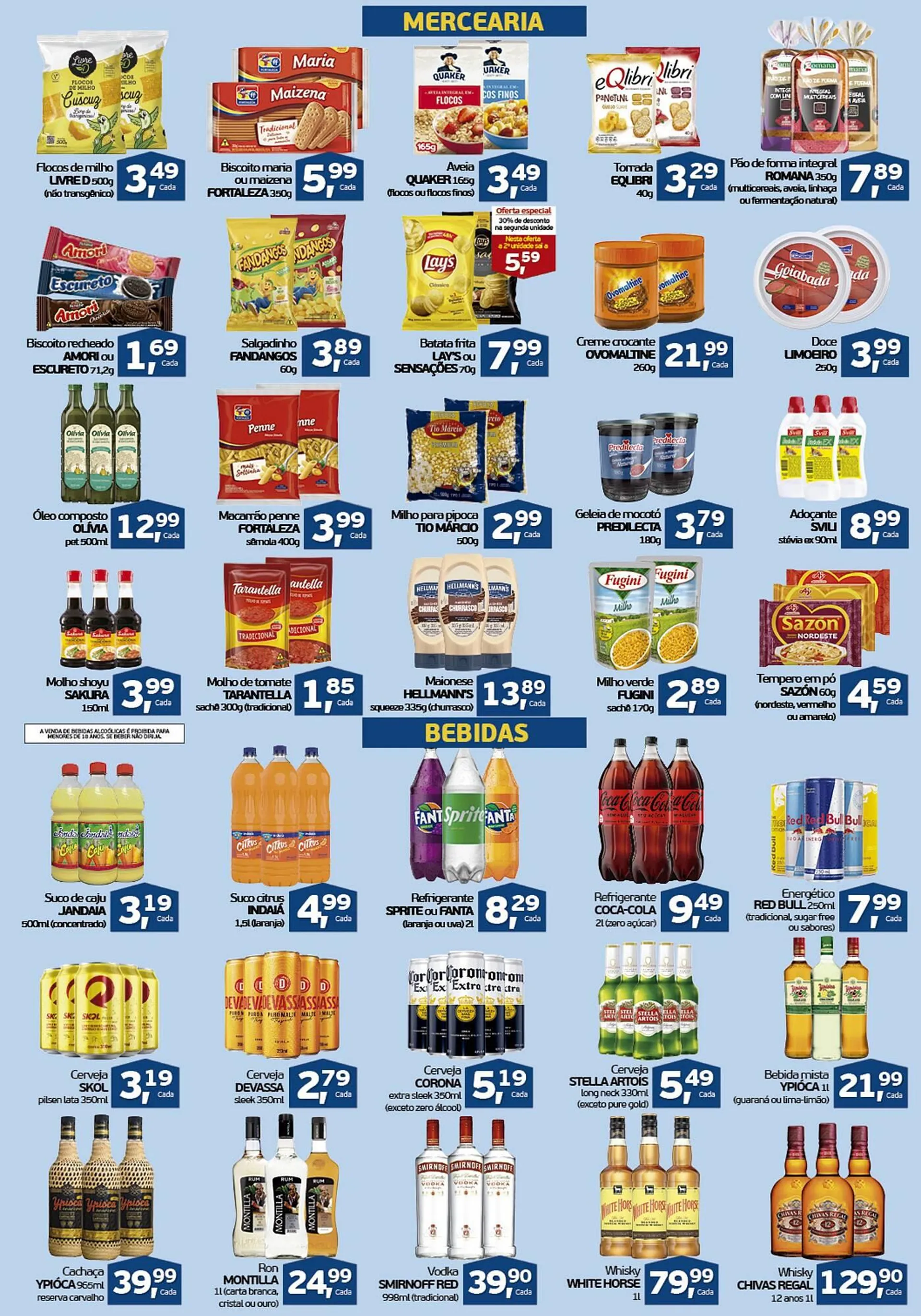 Encarte de Catálogo Cometa Supermercados 21 de abril até 30 de abril 2025 - Pagina 2