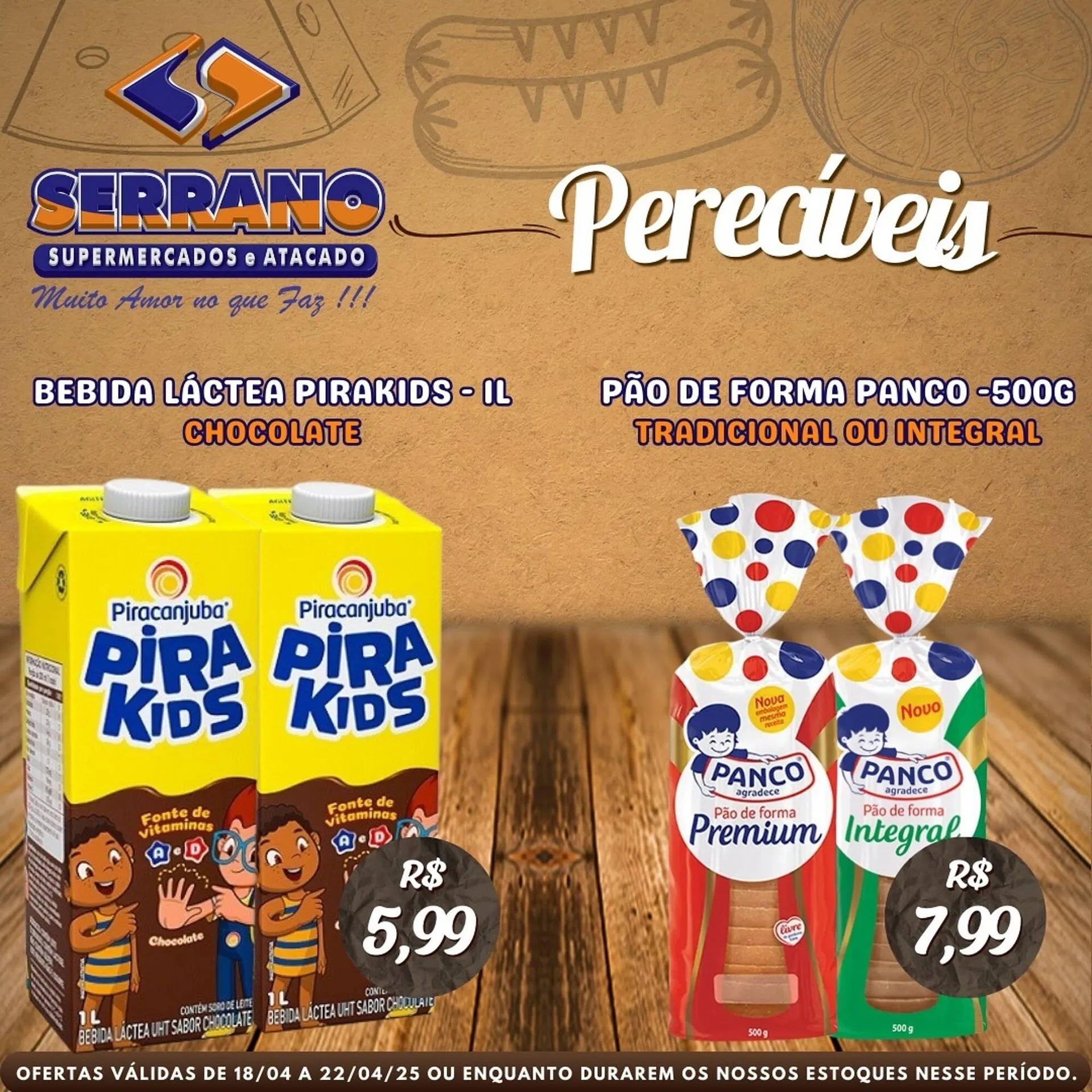 Encarte de Catálogo Serrano Supermercado 22 de abril até 25 de abril 2025 - Pagina 5