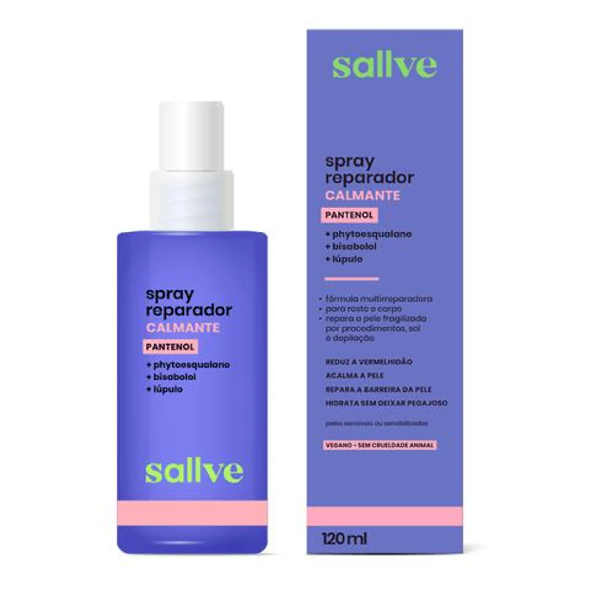 Spray Reparador Calmante 120ml - Sallve