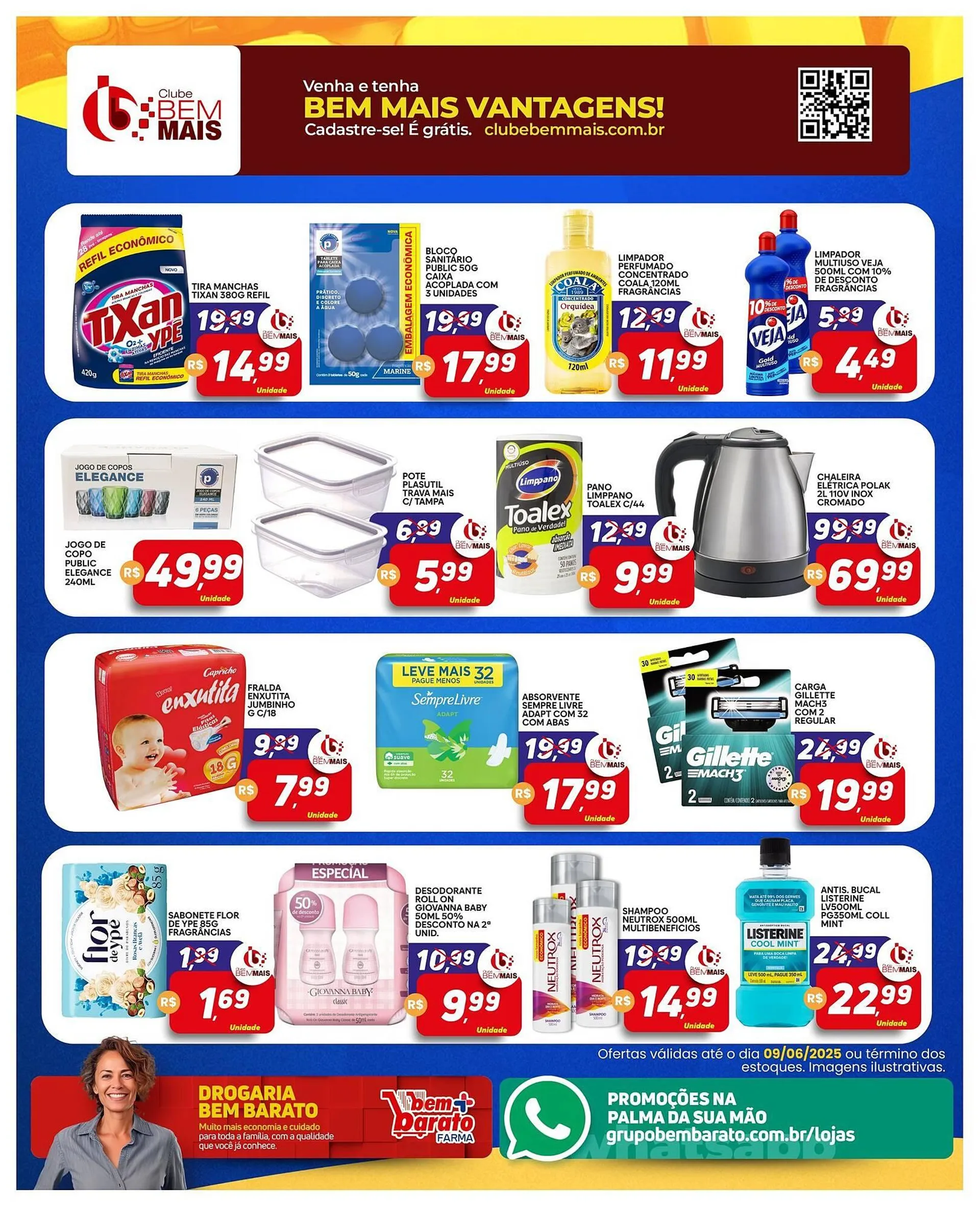 Encarte de Catálogo Supermercado Bem Barato 3 de junho até 9 de junho 2025 - Pagina 4