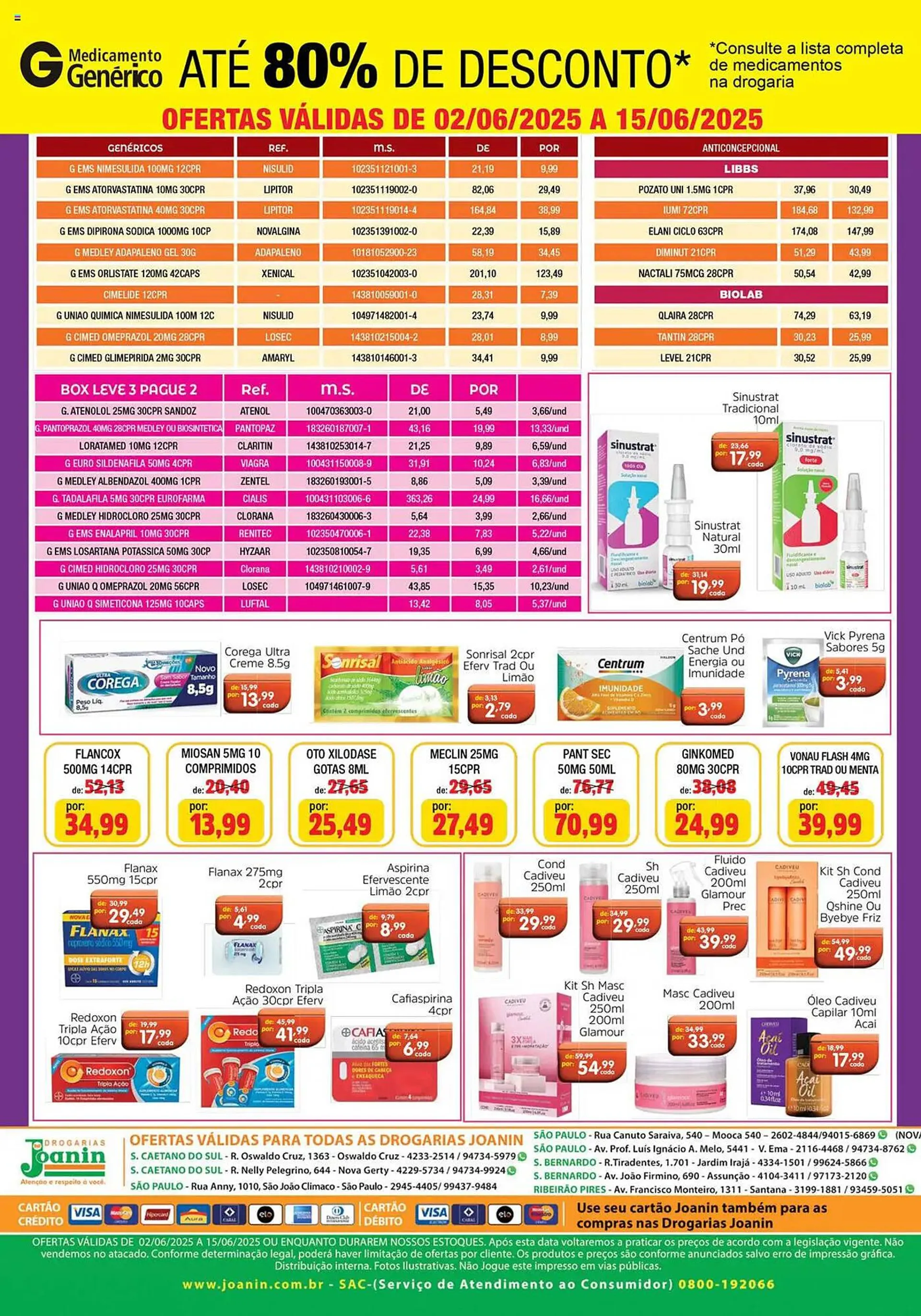 Encarte de Catálogo Supermercados Joanin 2 de junho até 16 de junho 2025 - Pagina 2