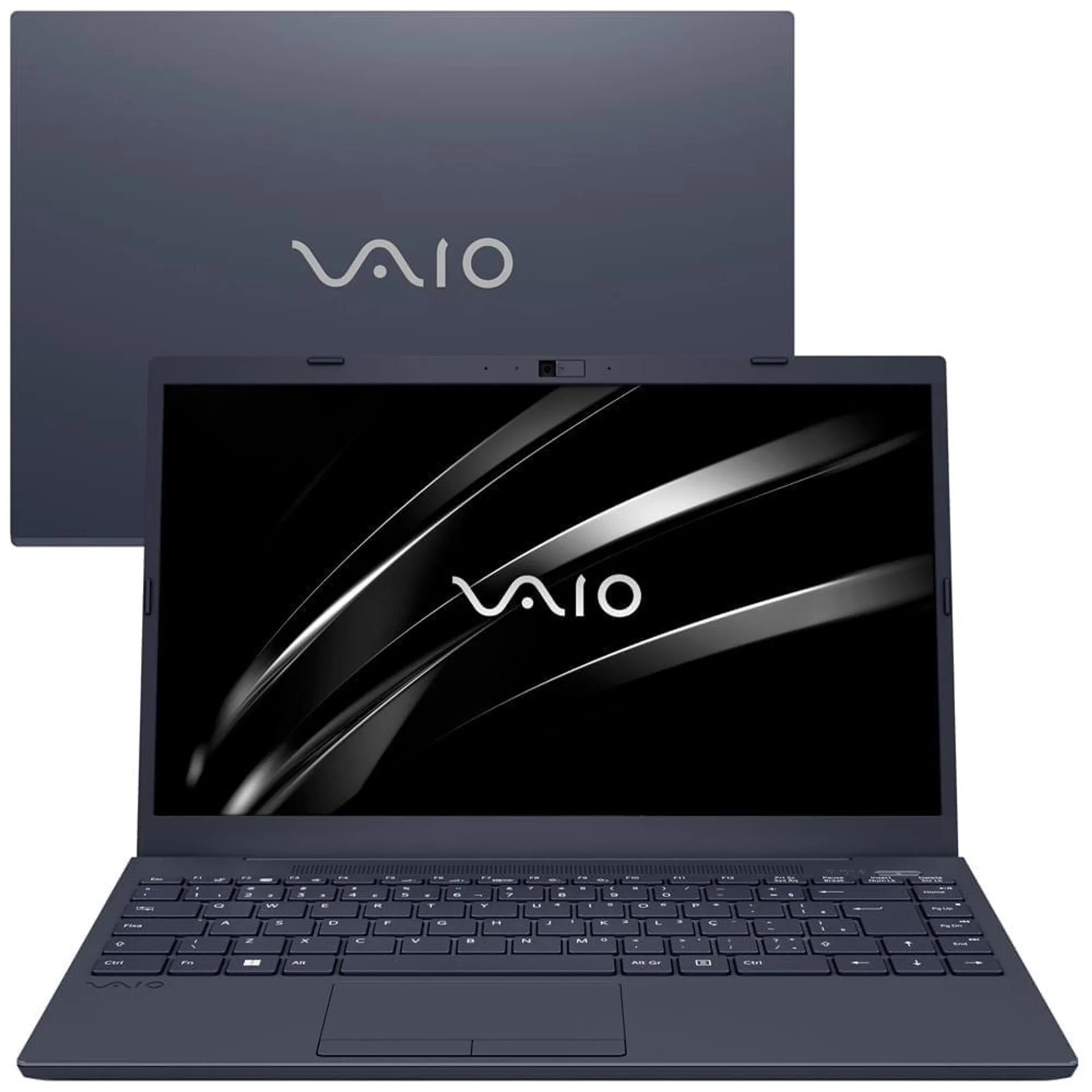 Notebook VAIO® FE14 AMD® Ryzen 5-5500U Linux 16GB RAM 256GB SSD 14" Full HD - Cinza Grafite