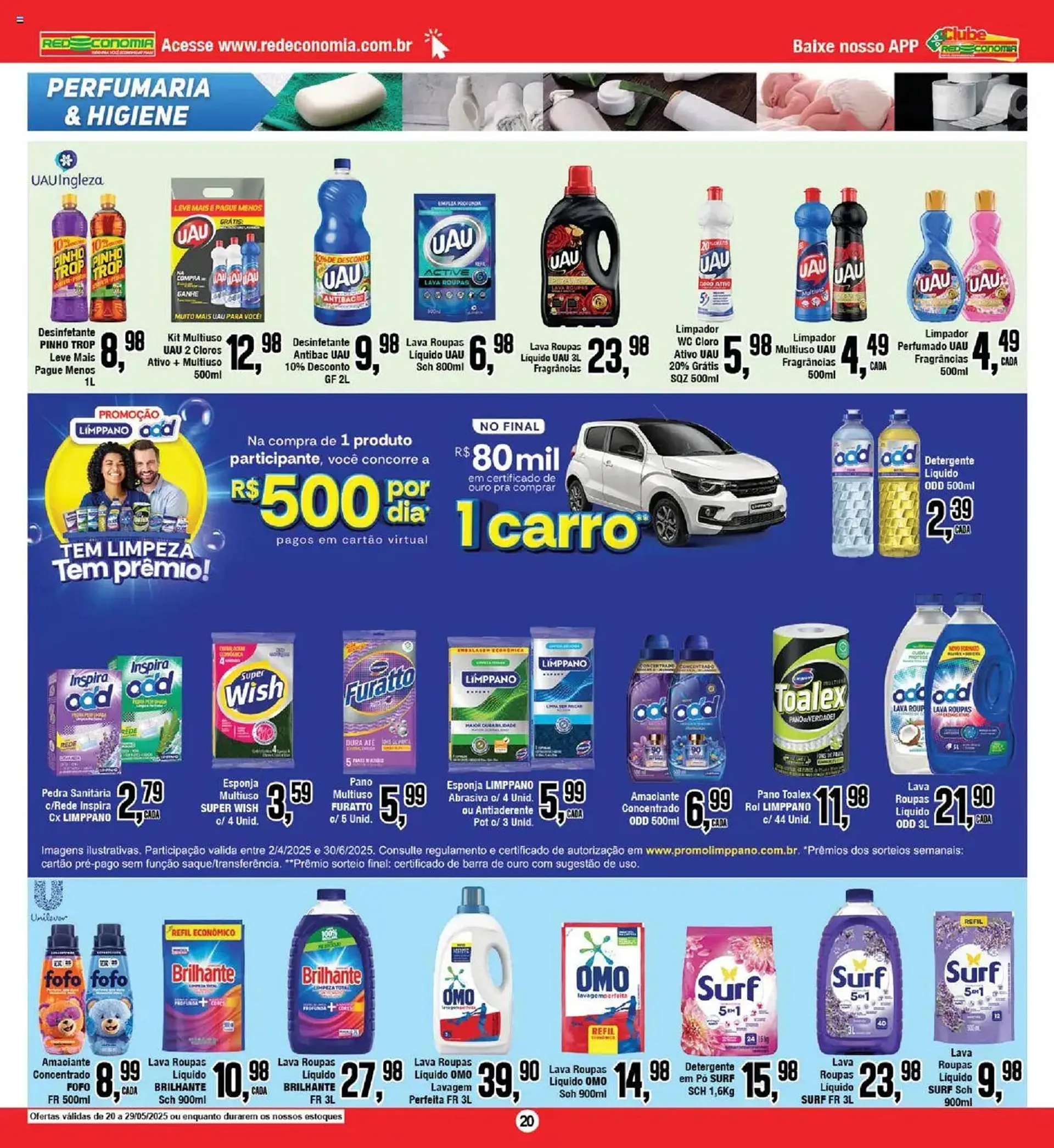 Encarte de Catálogo Redeconomia 19 de maio até 21 de maio 2025 - Pagina 20