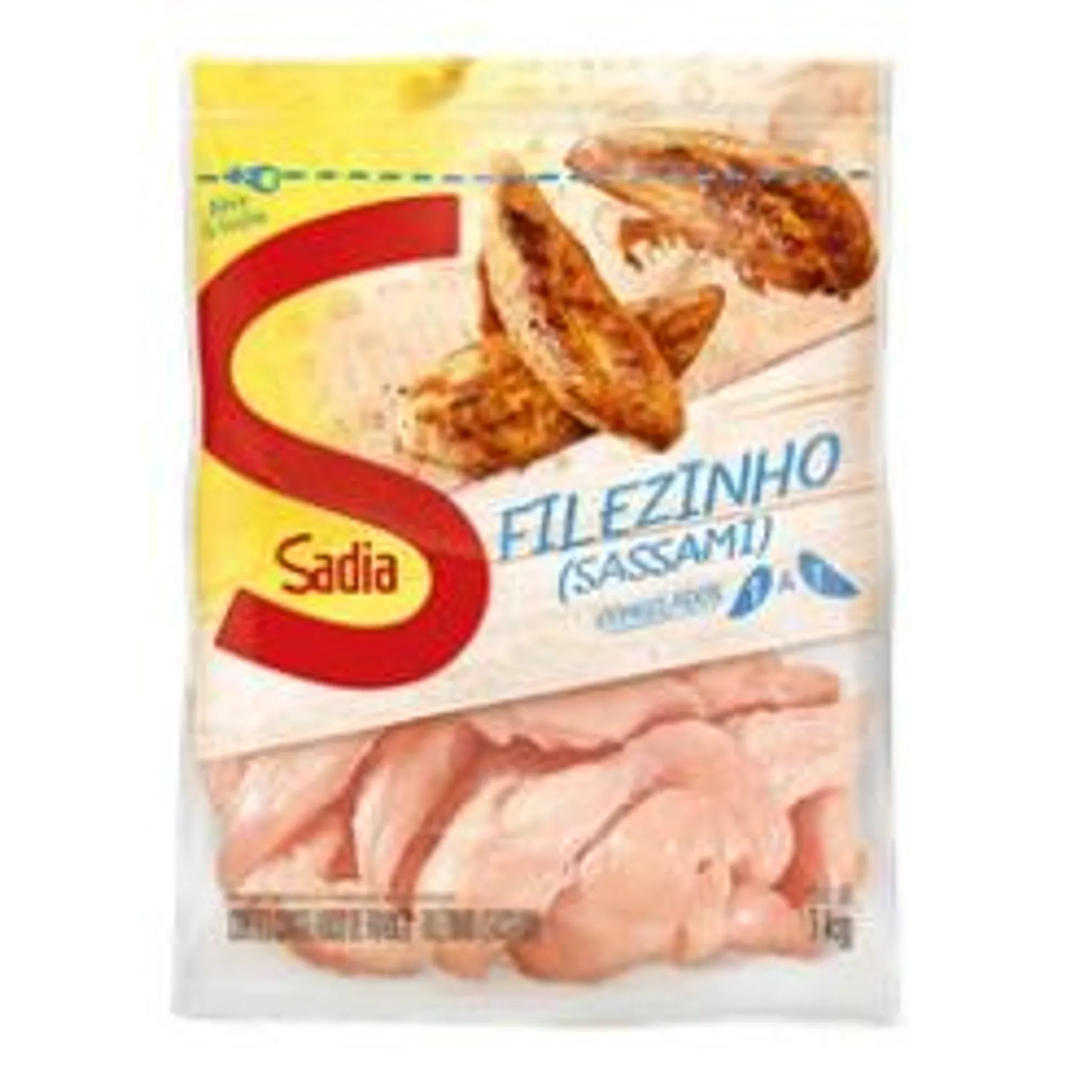 Filezinho De Frango Sadia Pacote Com 1kg