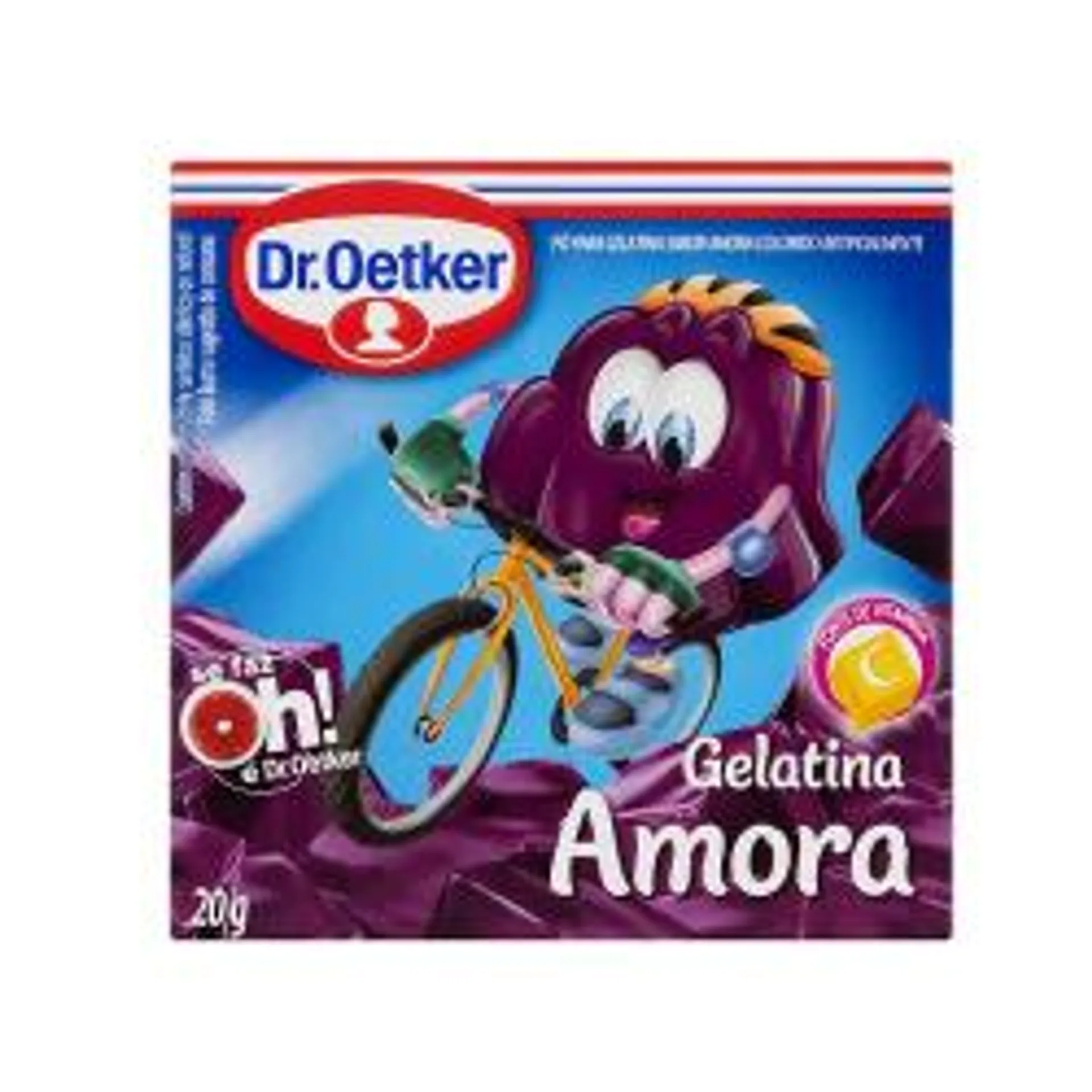 Po P/gelatina Dr. Oetker Amora Cx 20g