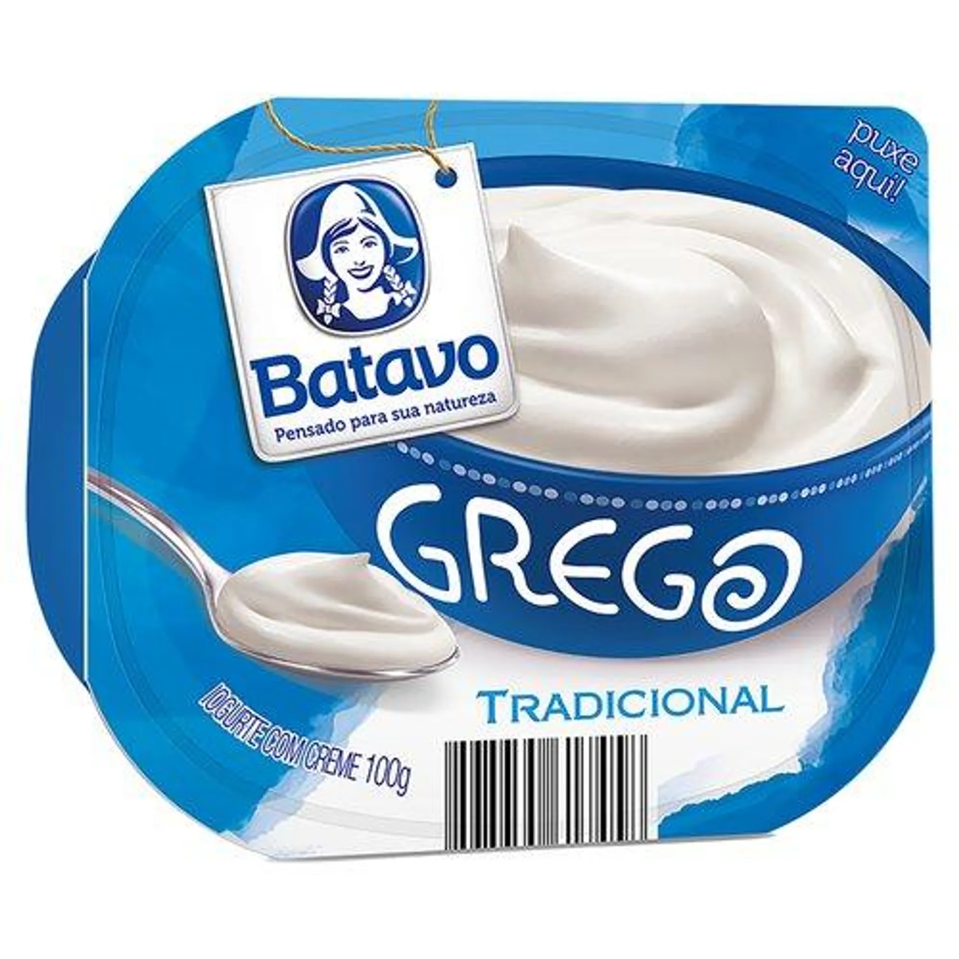 Iogurte Grego Batavo Tradicional 100g