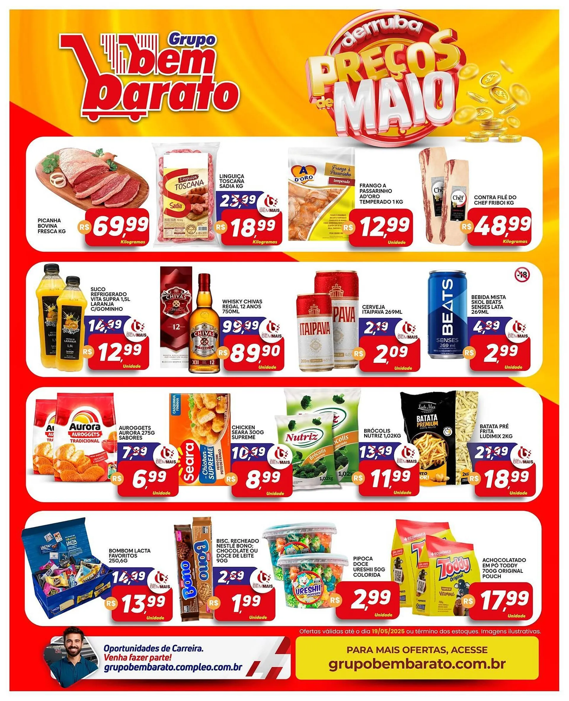 Encarte de Catálogo Supermercado Bem Barato 13 de maio até 14 de maio 2025 - Pagina 2