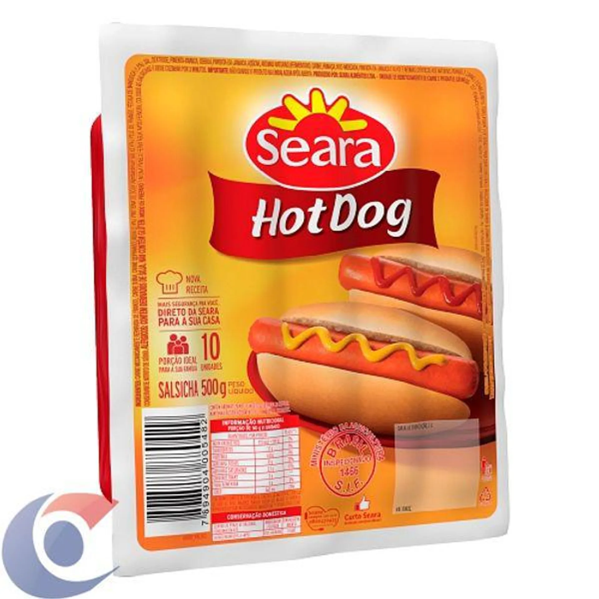 Salsicha Hot Dog Seara 500g