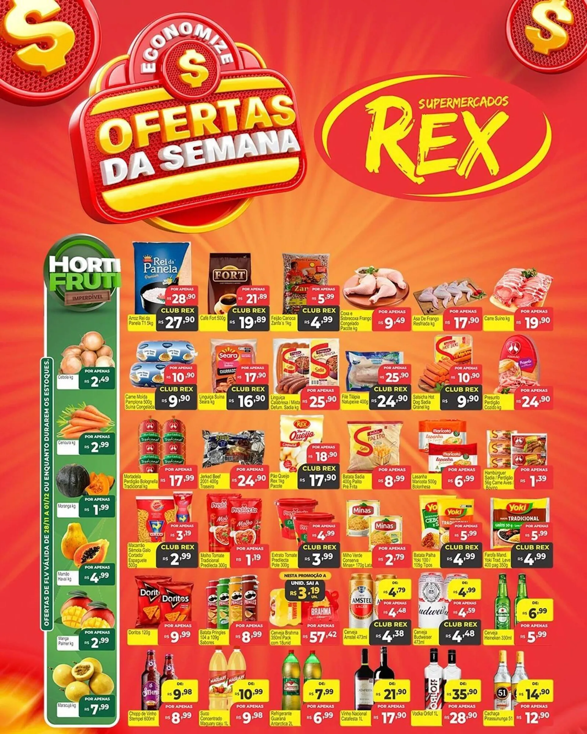 Encarte de Catálogo Supermercados Rex 29 de novembro até 1 de dezembro 2024 - Pagina 8