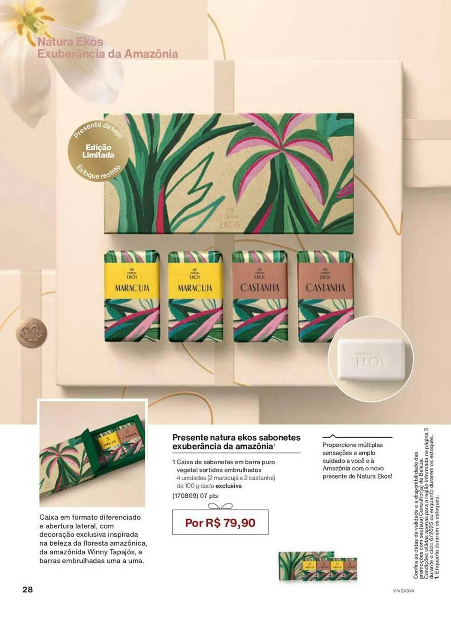 Encarte de Catálogo Natura 28 de abril até 31 de maio 2025 - Pagina 28