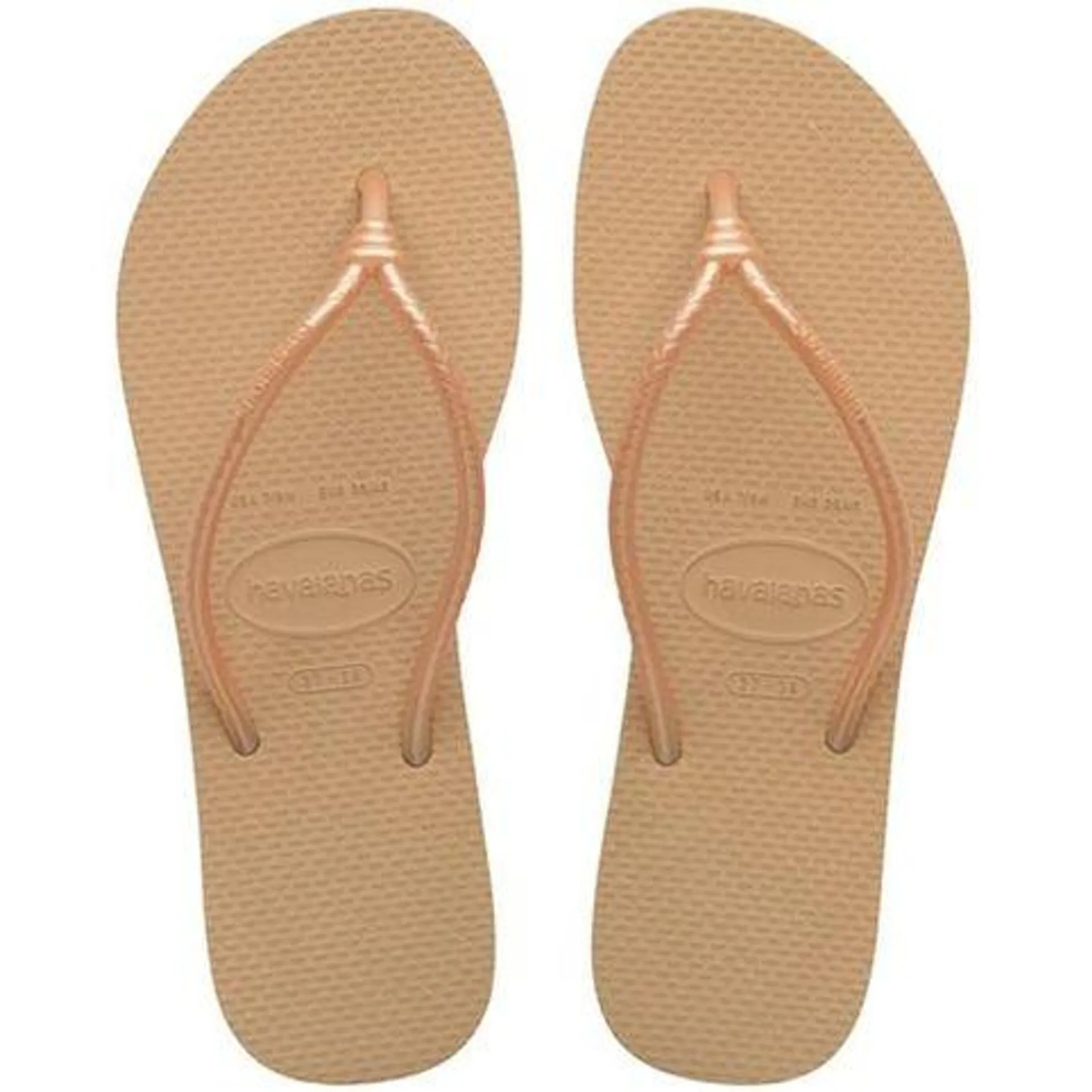 Havaianas Tube Dourado Tamanho 37/38