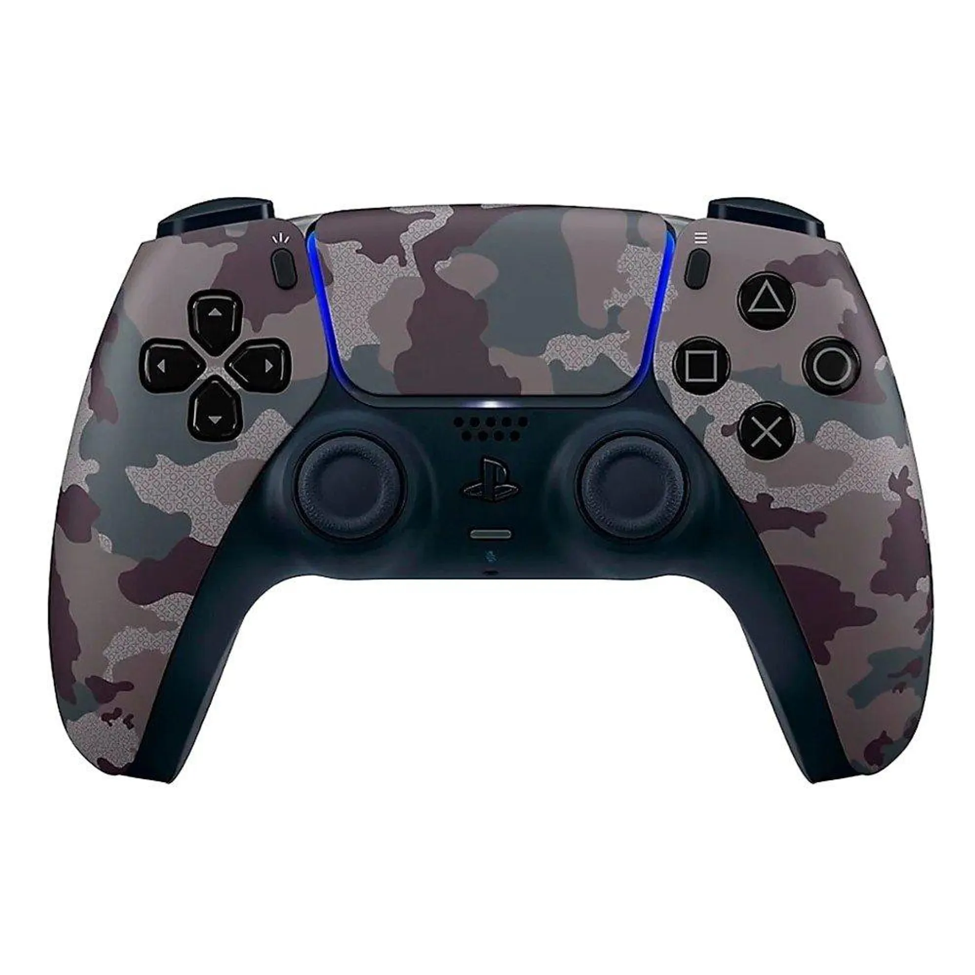 Controle Joypad Playstation 5 Wireless DualSense Camuflado Gray