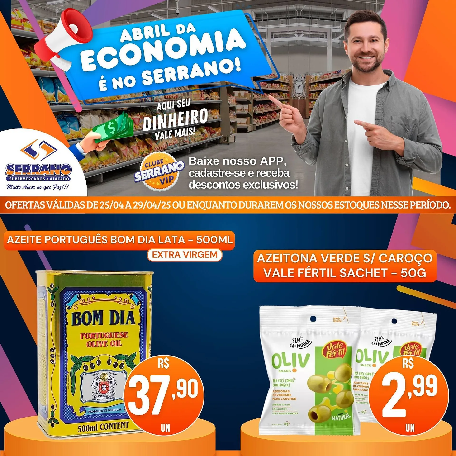 Encarte de Catálogo Serrano Supermercado 25 de abril até 29 de abril 2025 - Pagina 5