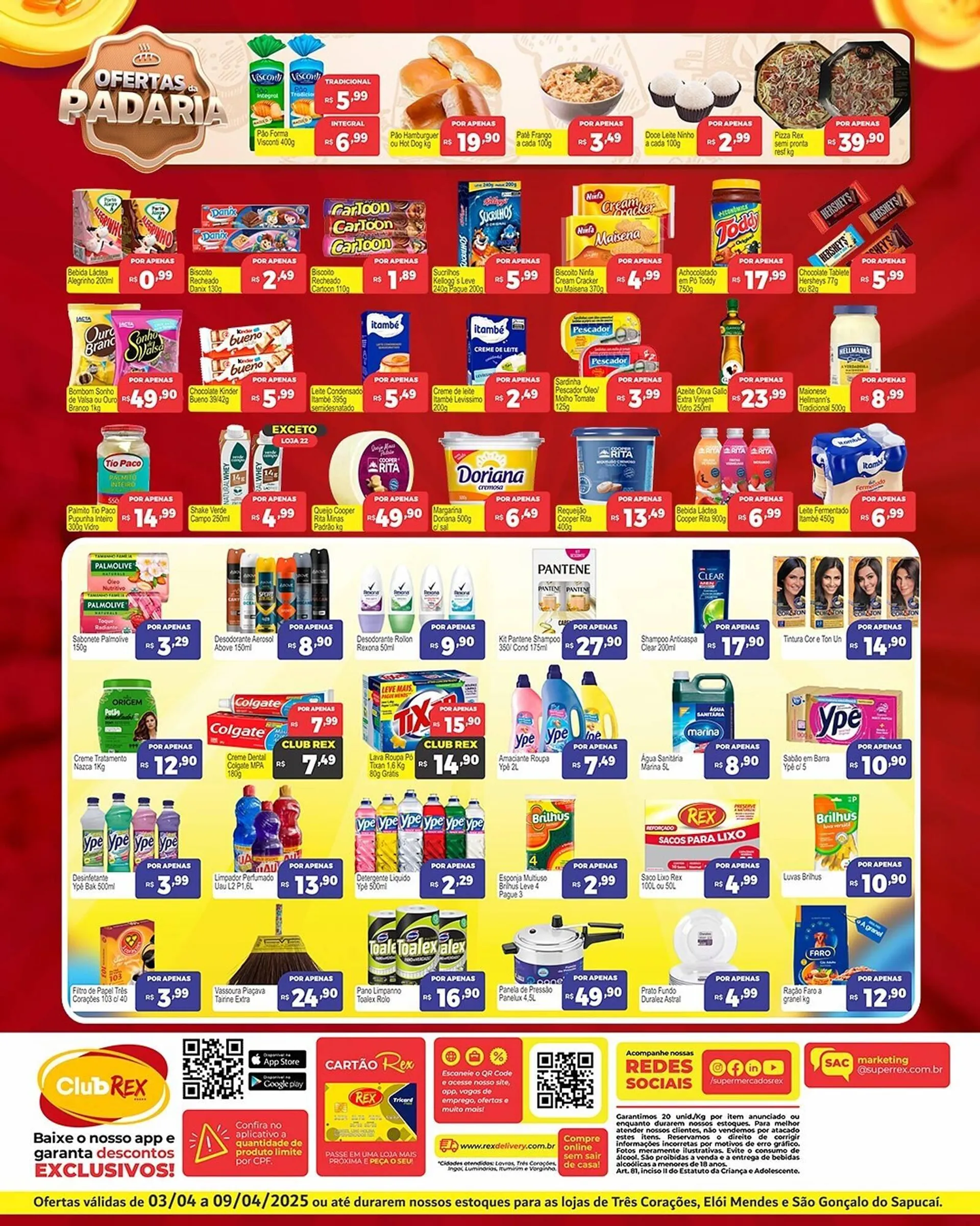 Encarte de Catálogo Supermercados Rex 2 de abril até 6 de abril 2025 - Pagina 2