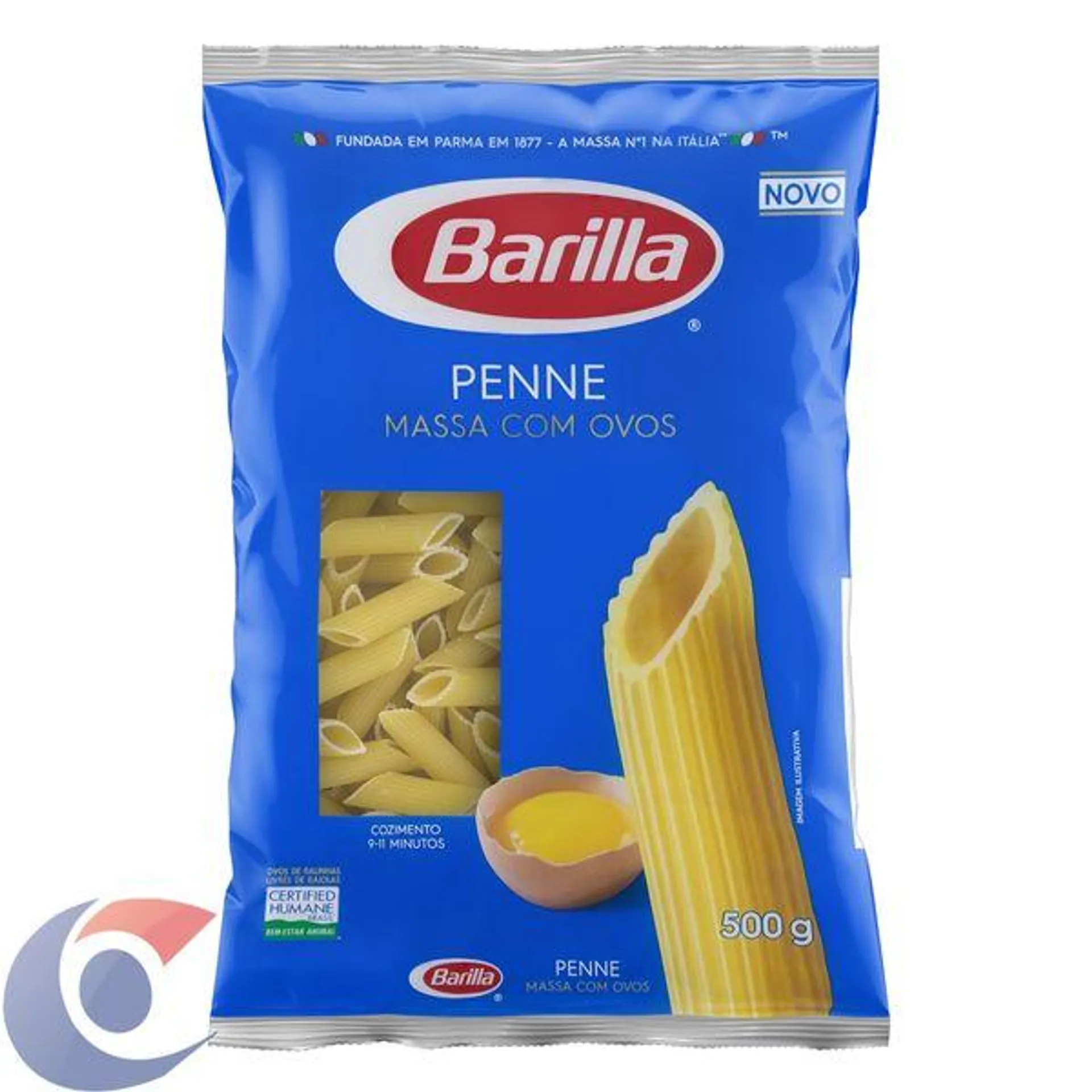 Massa Com Ovos Penne Rigate Barilla 500g