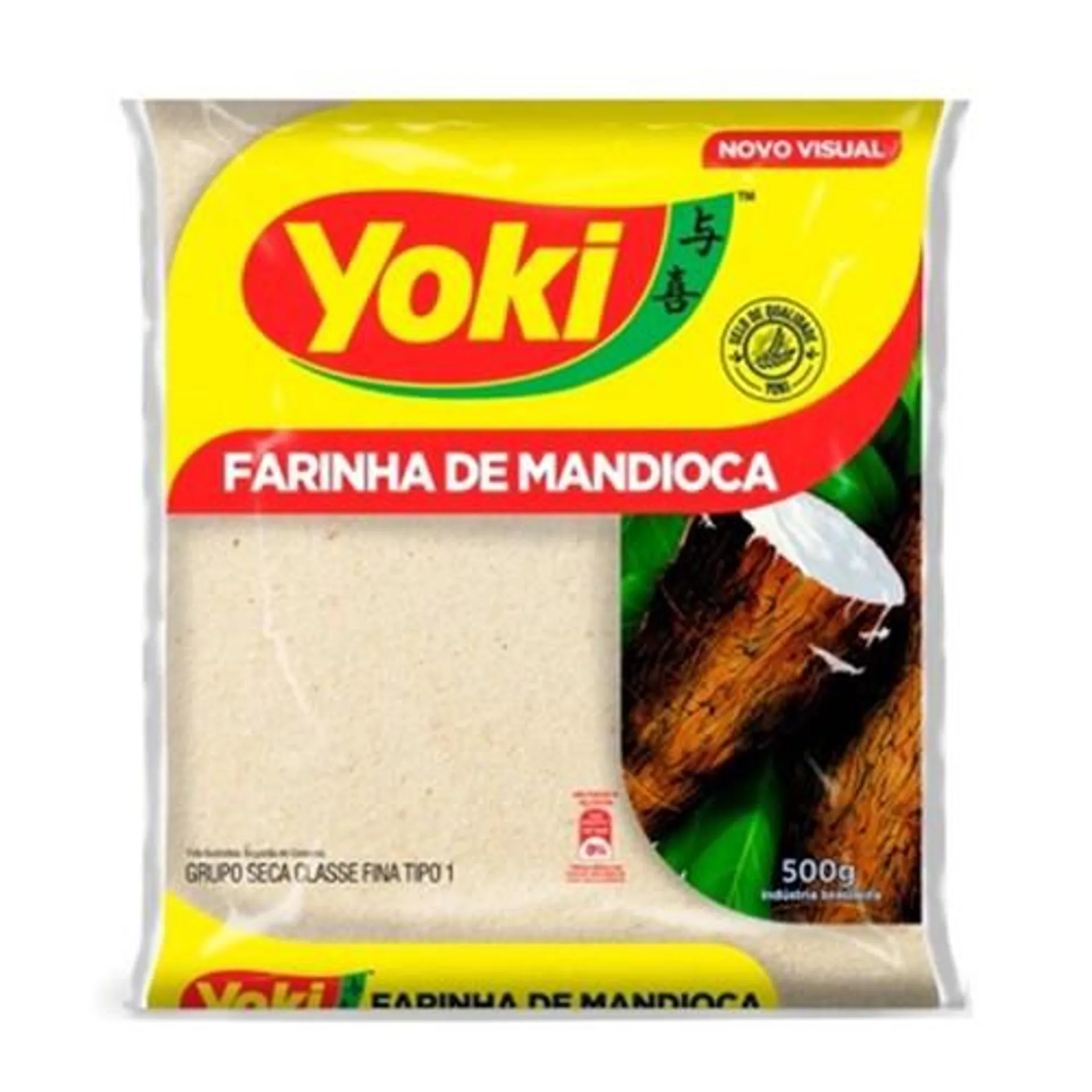 Farinha Mandioca Crua Yoki 500g