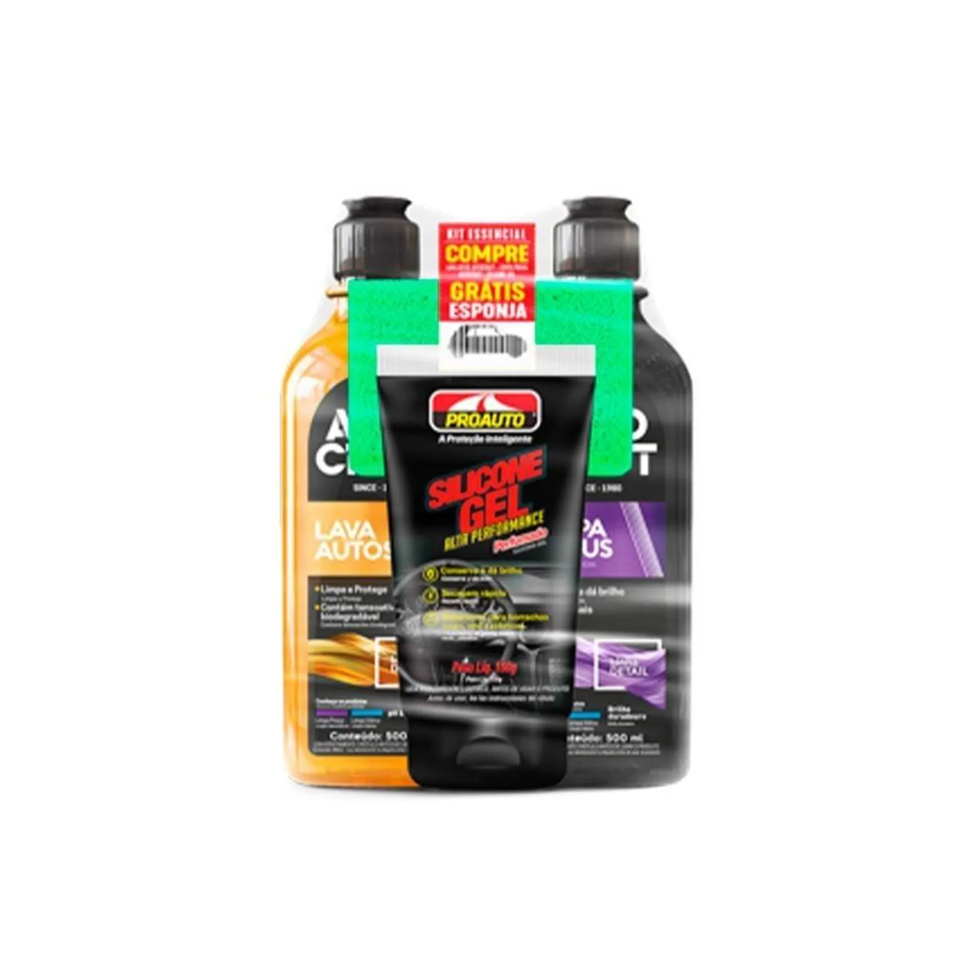 Kit Essencial Proauto Autocraft 4 Peças - 2058