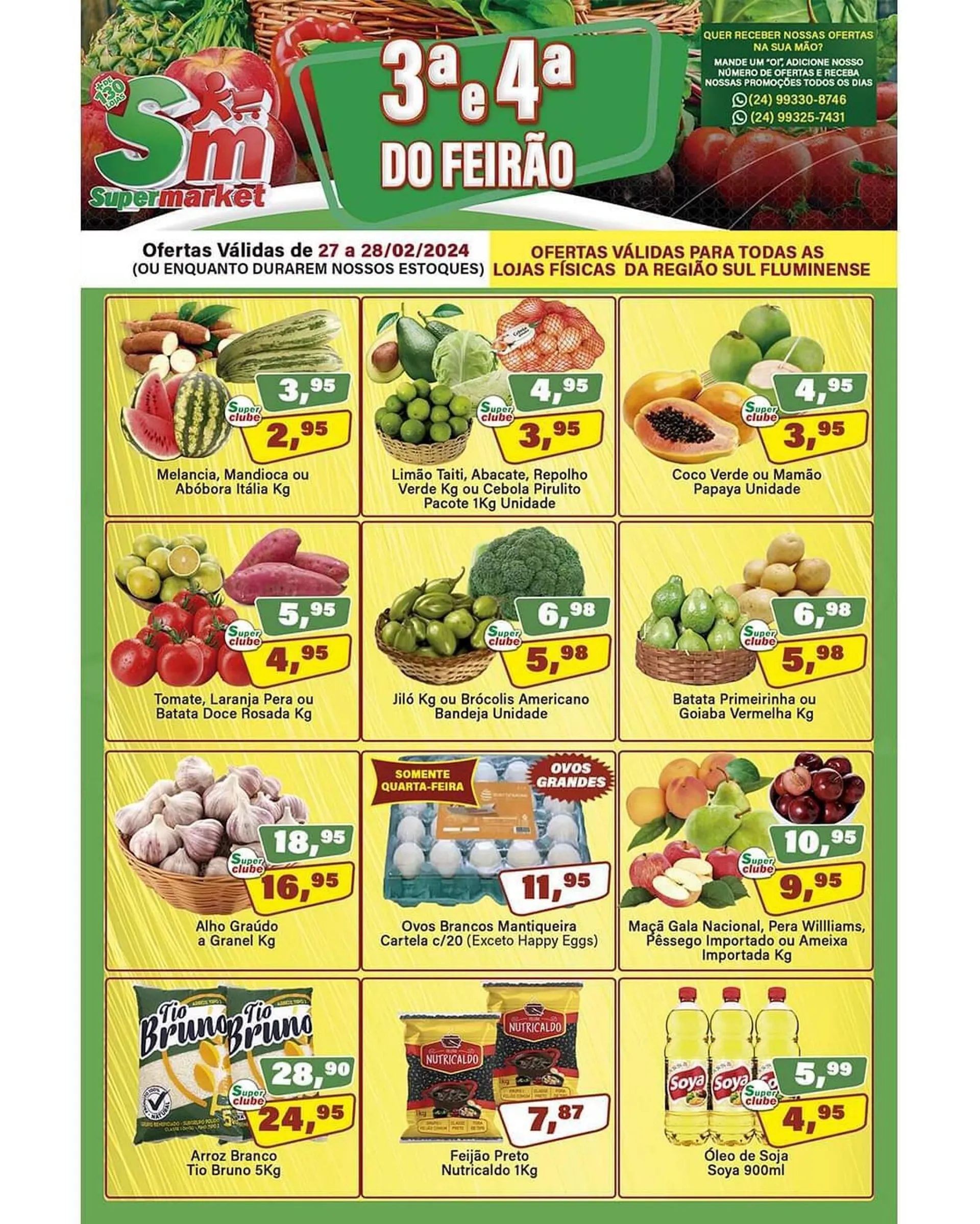 Encarte de Catálogo Floresta Supermercados 27 de fevereiro até 28 de fevereiro 2024 - Pagina 