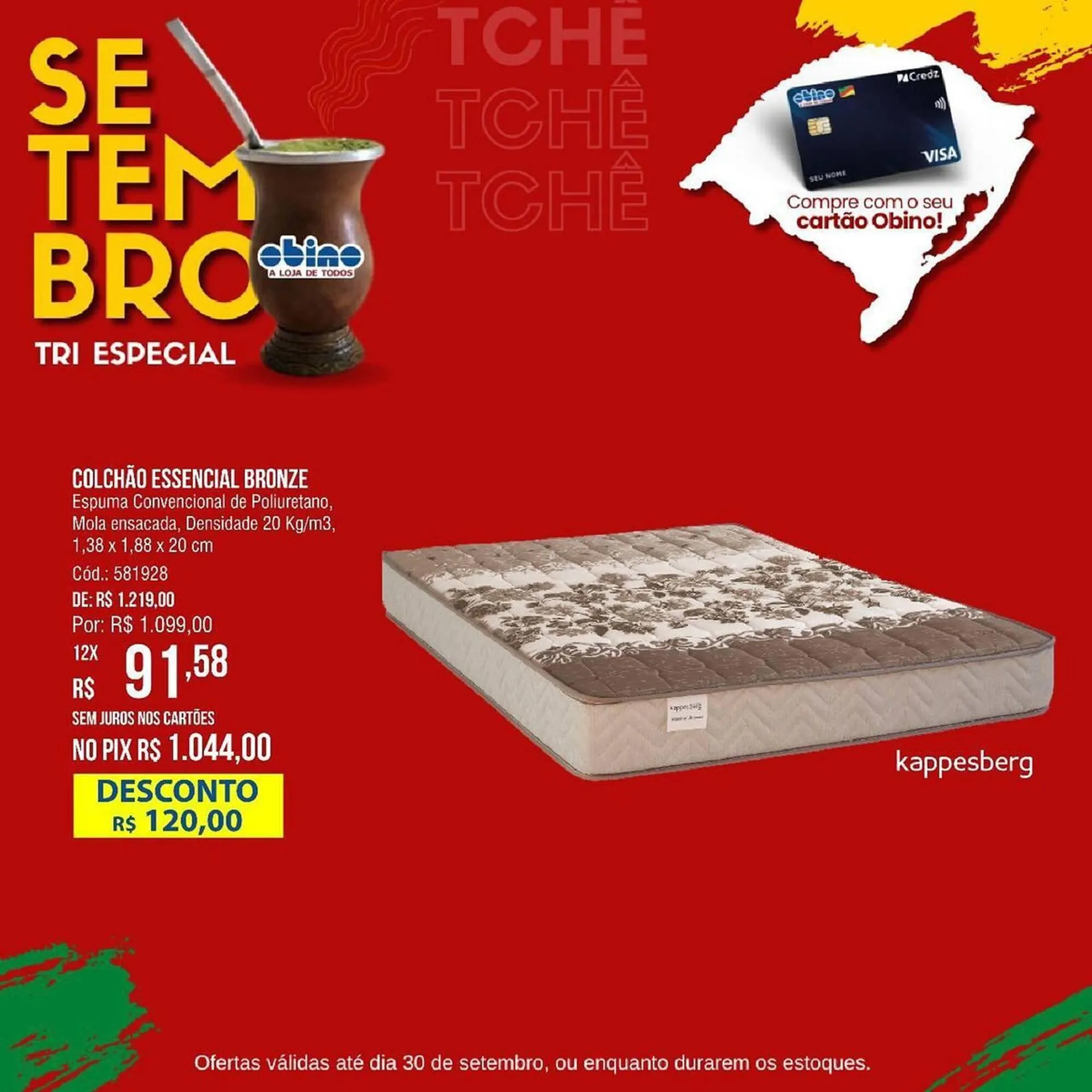 Encarte de Catálogo Lojas Obino 26 de abril até 30 de setembro 2025 - Pagina 3