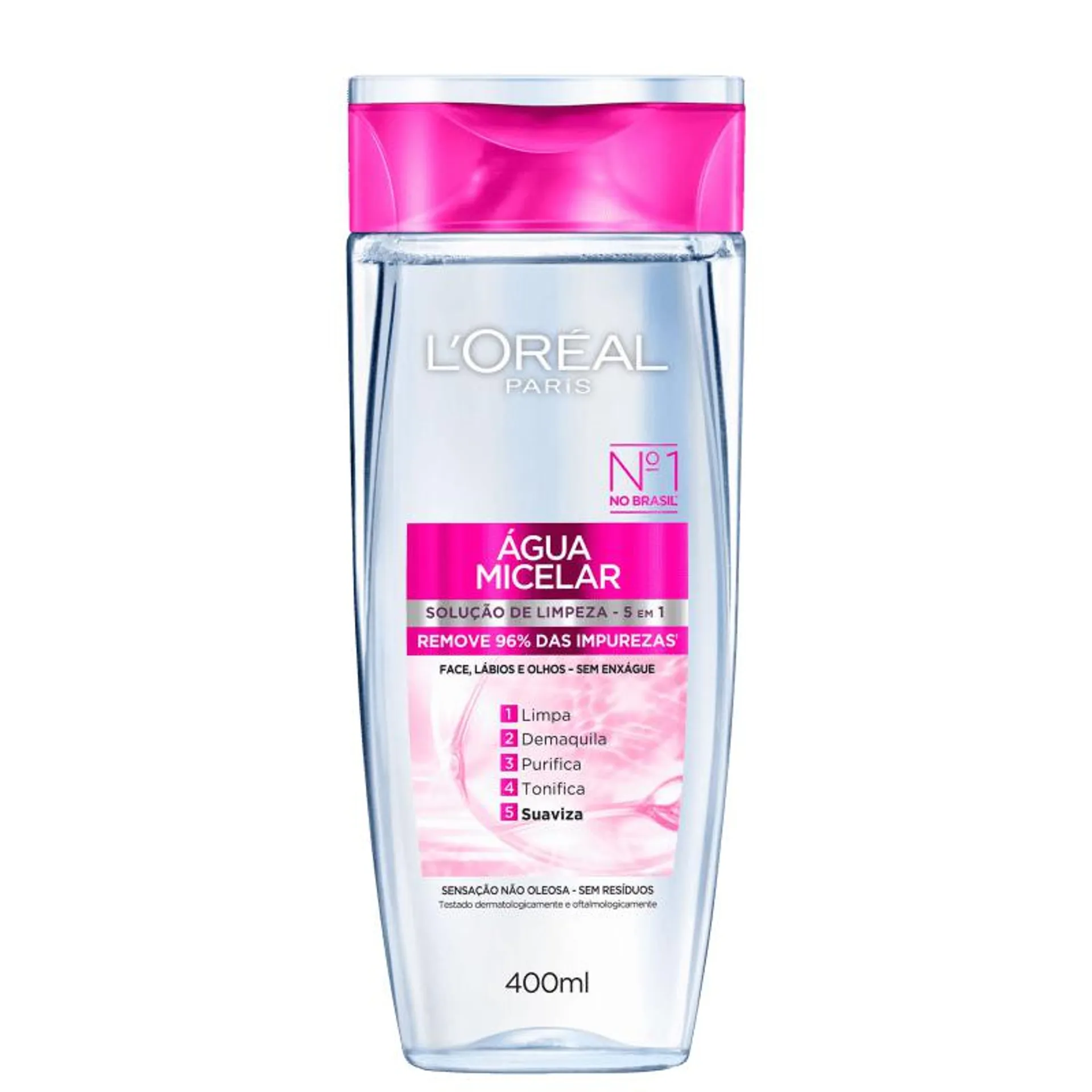 L'Oréal Paris Dermo Expertise Solução de Limpeza 5 em 1 - Água Micelar 400ml