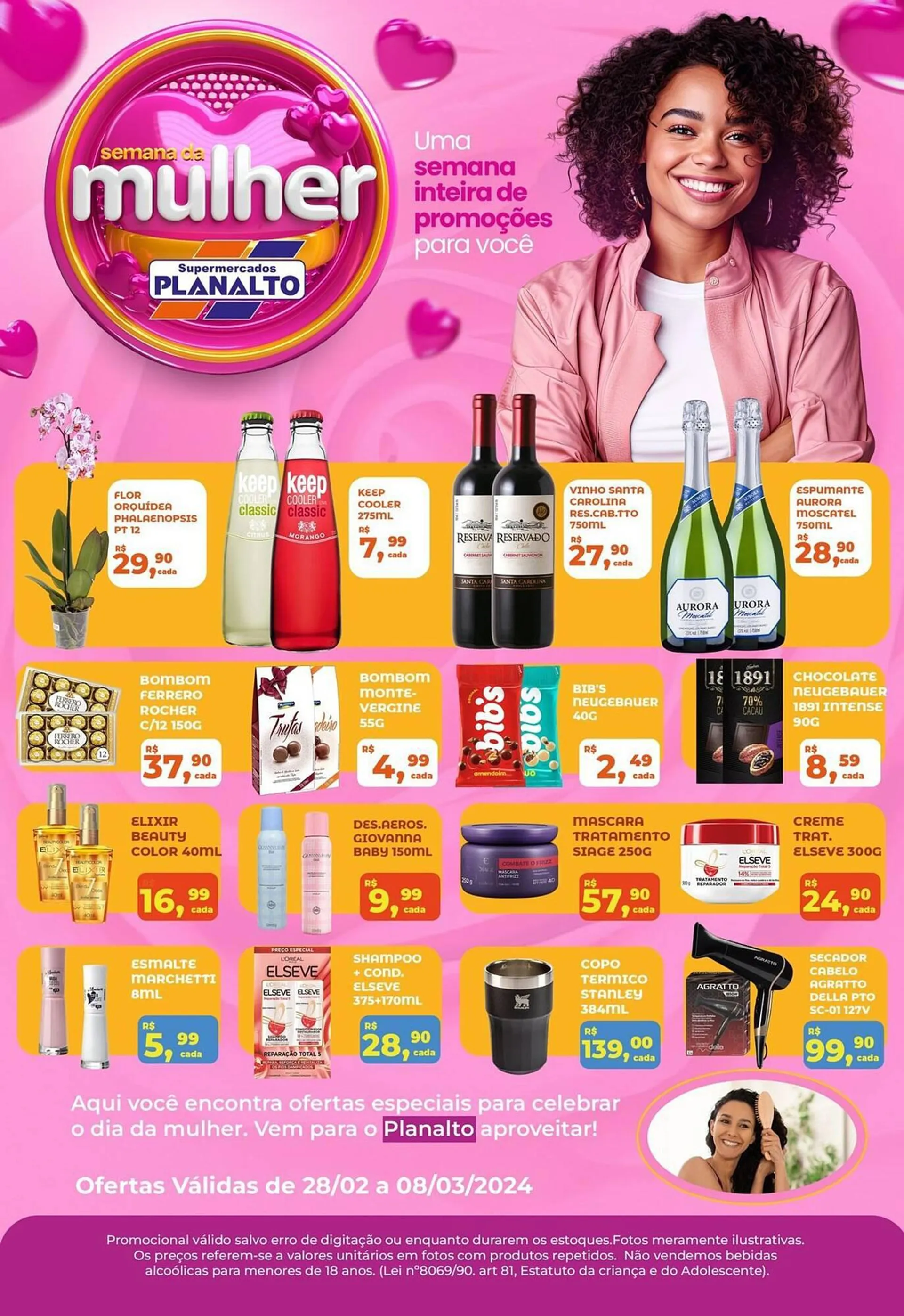Encarte de Catálogo Supermercados Planalto 29 de fevereiro até 8 de março 2024 - Pagina 