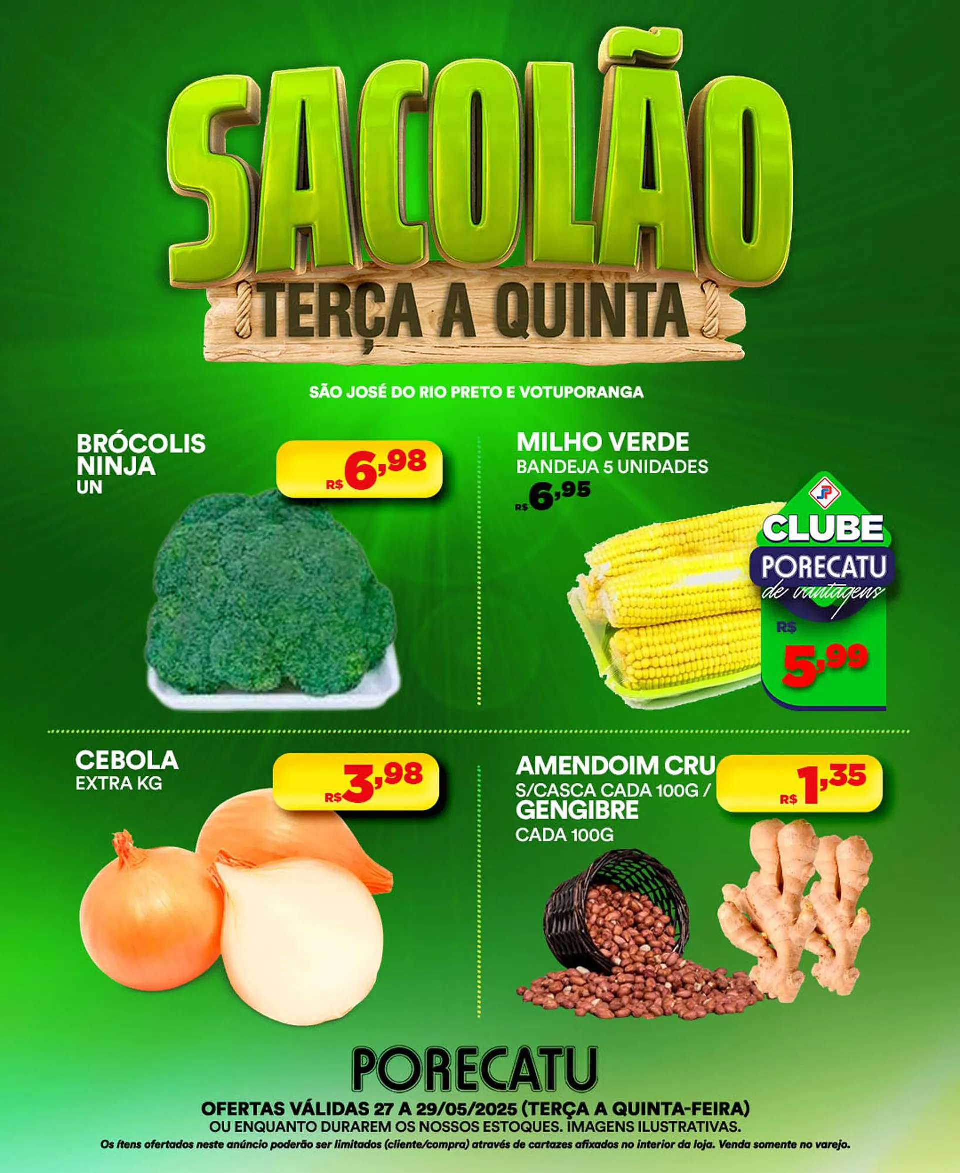 Encarte de Catálogo Supermercado Porecatu 27 de maio até 29 de maio 2025 - Pagina 3