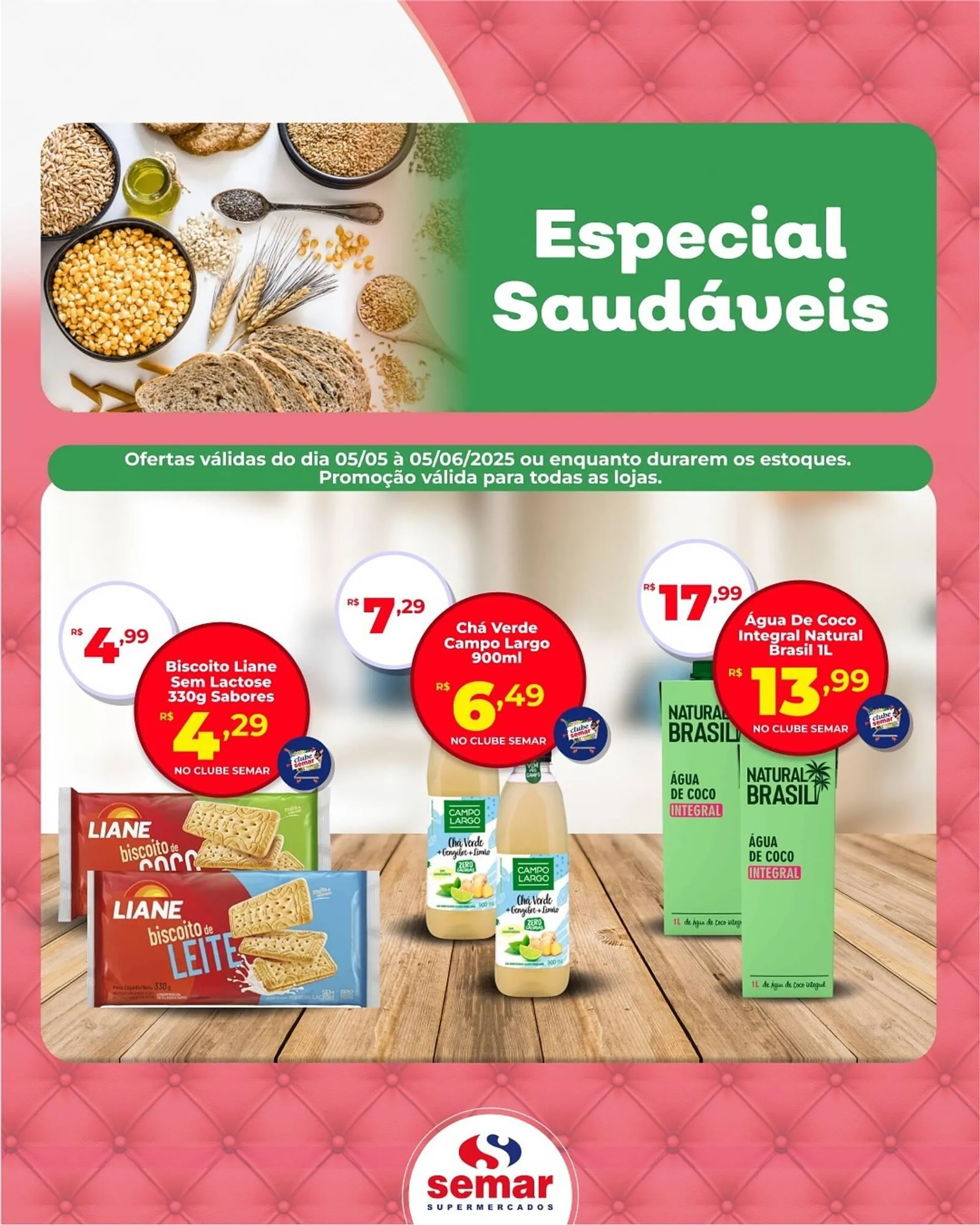 Encarte de Catálogo Semar Supermercado 12 de maio até 5 de junho 2025 - Pagina 3