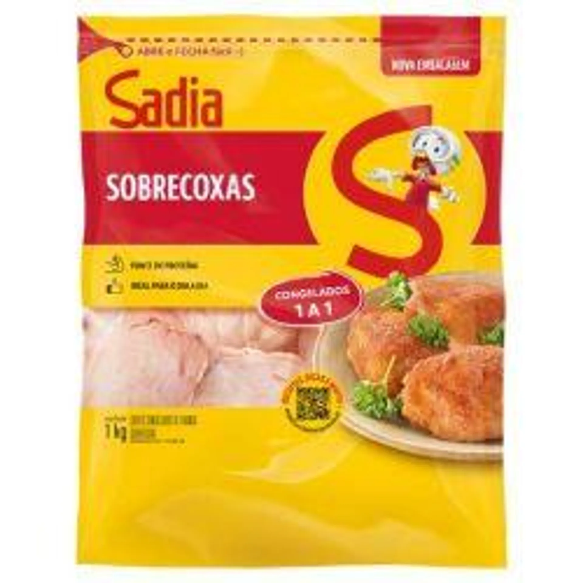 Sobrecoxa Sadia 1kg Na Medida